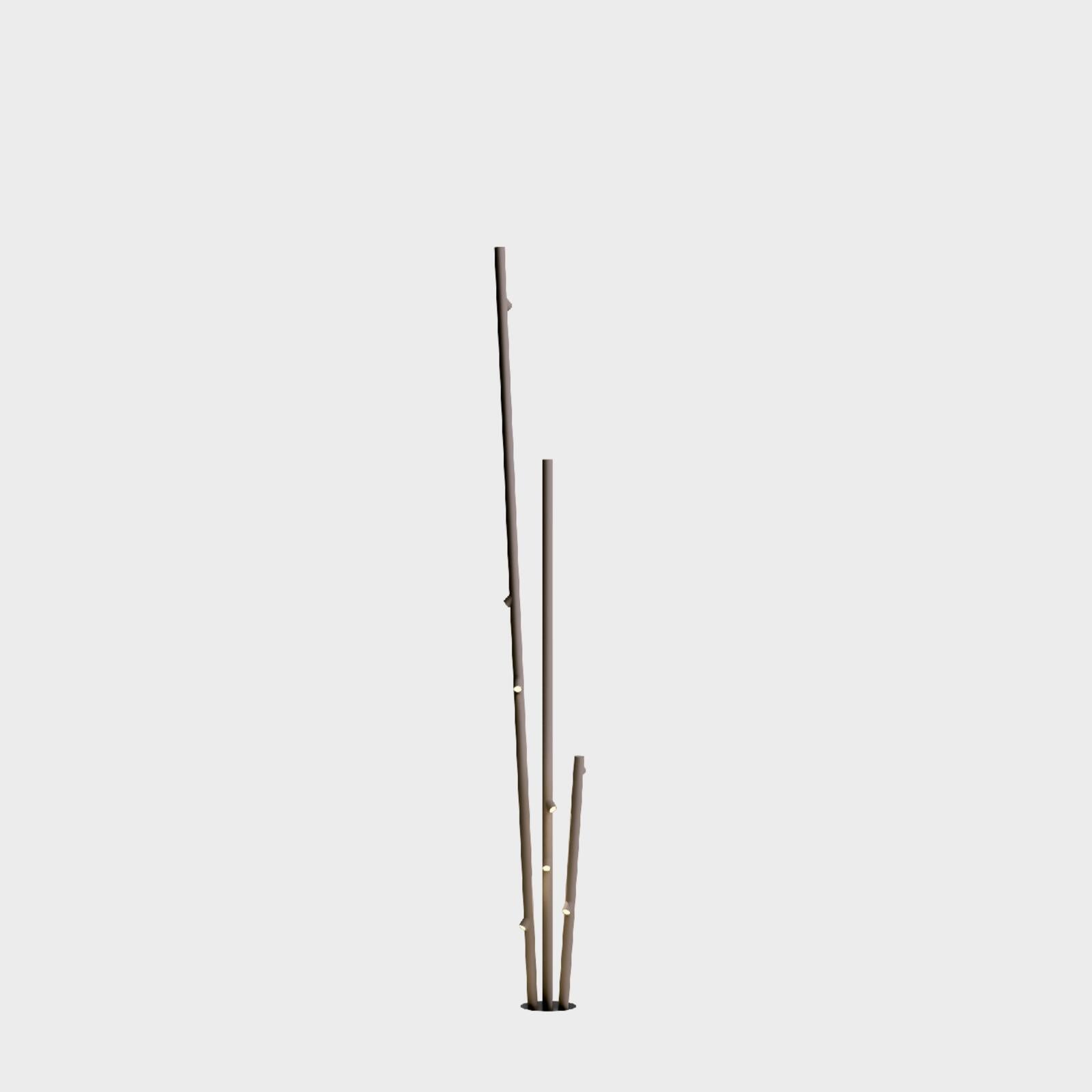 Bamboo 4812 Außenleuchte – Maßzeichnung Oberfläche Code 54