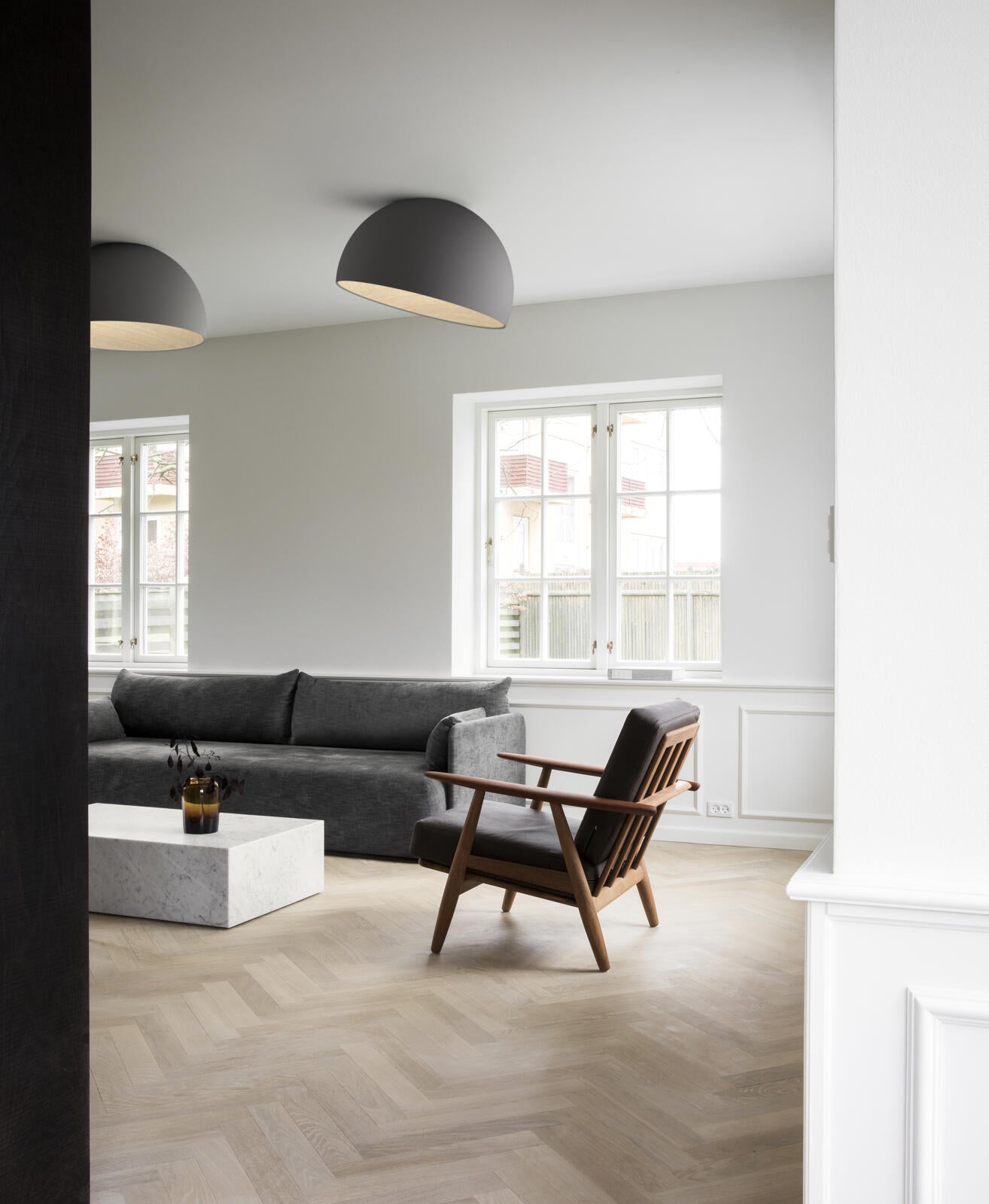 Duo 4878 Deckenleuchte – packshot · Oberfläche 18