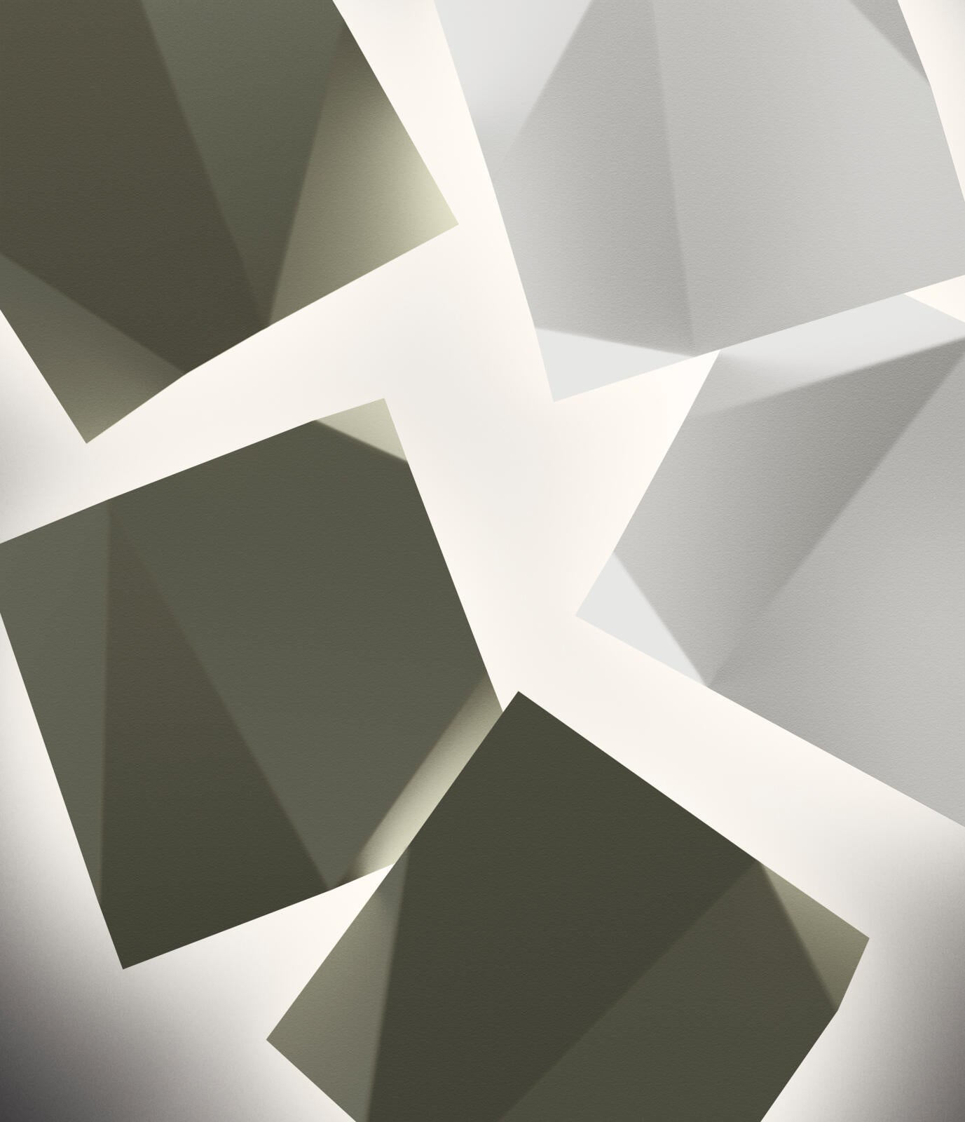 Origami 4500 Wandleuchte – Komposition mit weiteren Modellen