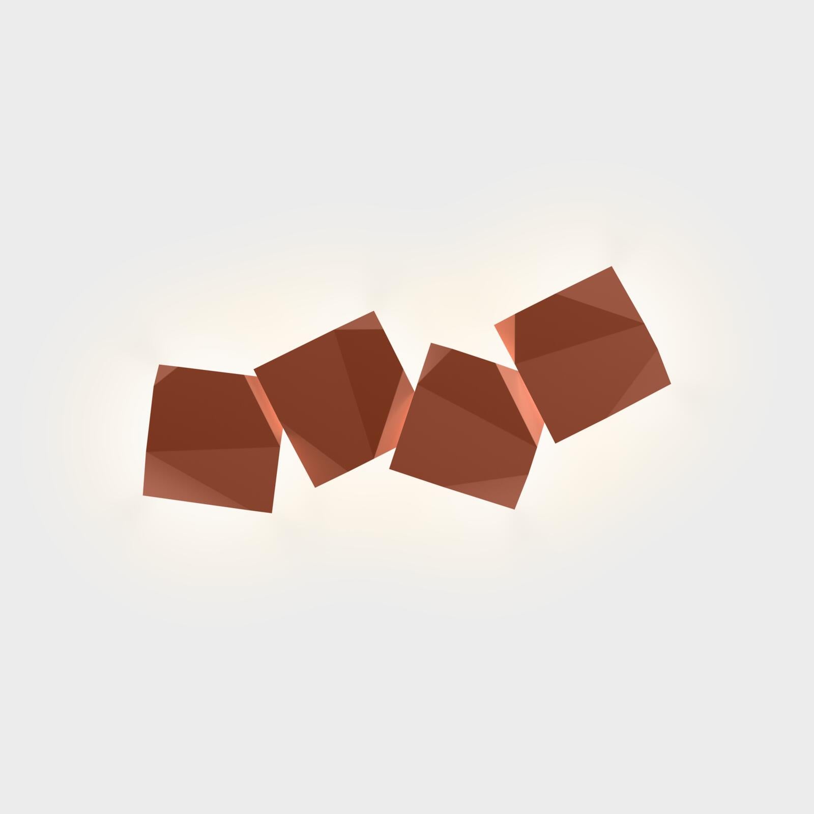 Origami 4508 Wandleuchte – Maßzeichnung Oberfläche Code 38