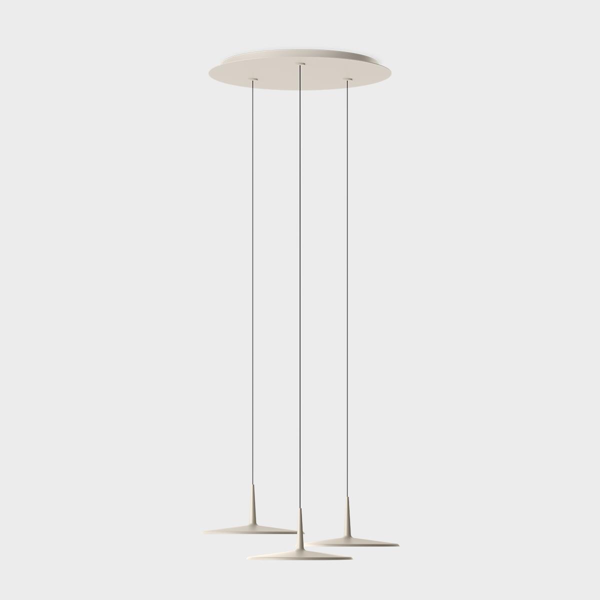 Skan 0280 Stehleuchte – Maßzeichnung Oberfläche Beige