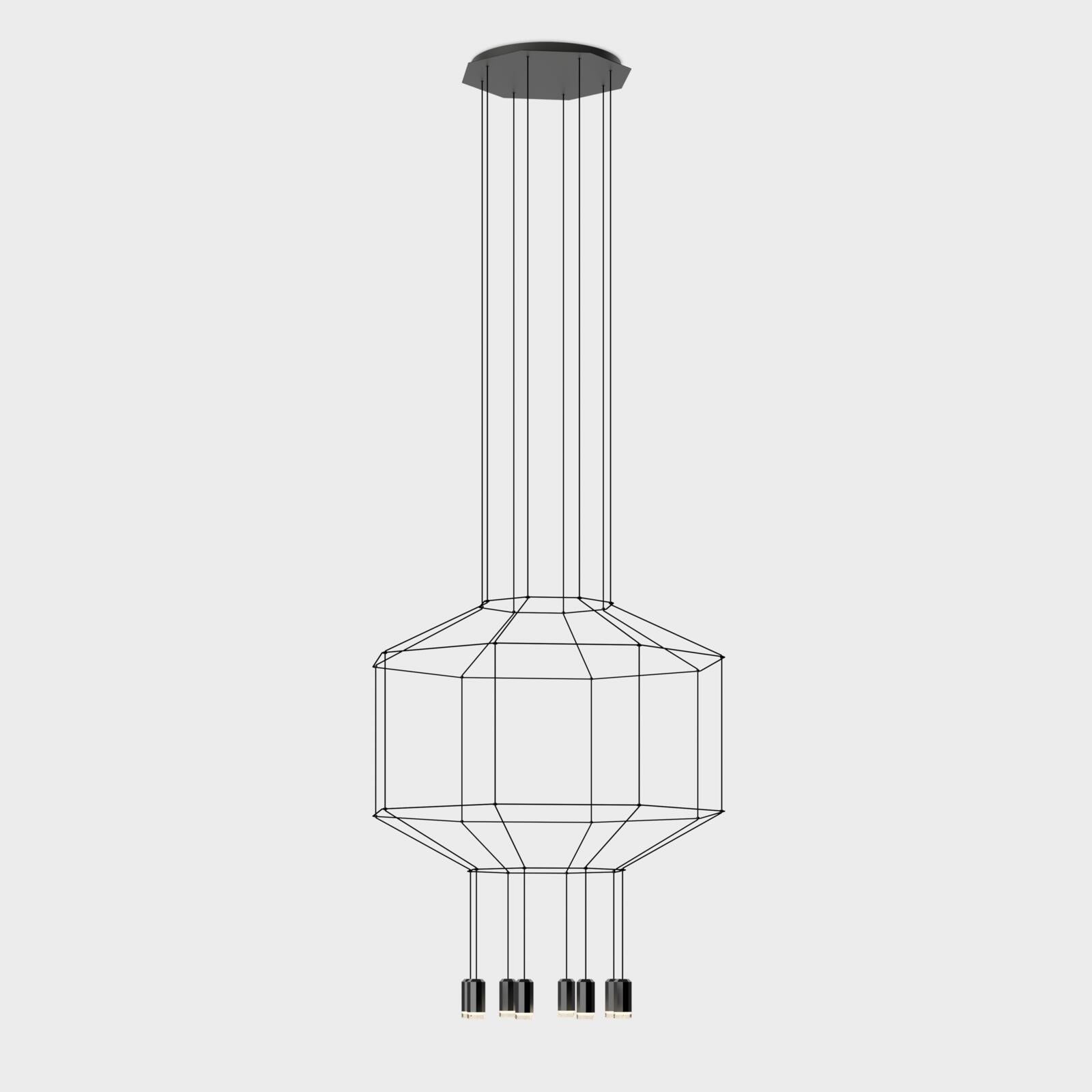 Wireflow 0301 Pendelleuchte – silueta · Oberfläche 04