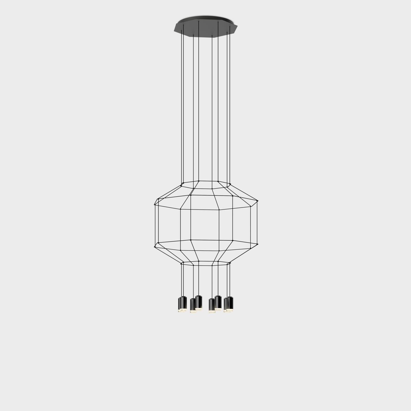 Wireflow 0302 Pendelleuchte – silueta · Oberfläche 04
