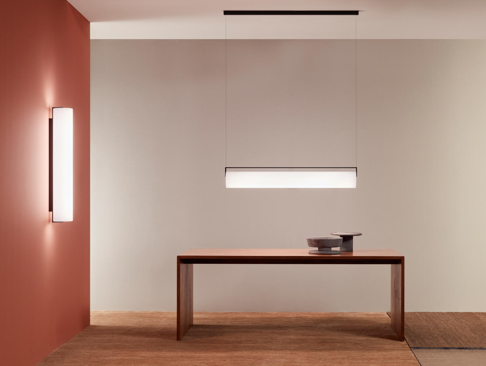 Kontorno 6436 Wandleuchte – Komposition mit weiteren Modellen