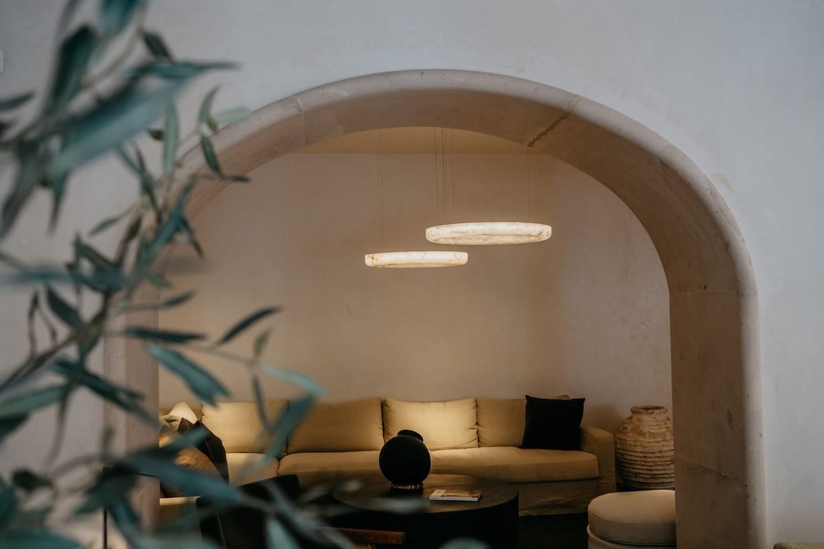 United Alabaster Halo Pendelleuchte – Ansicht 5