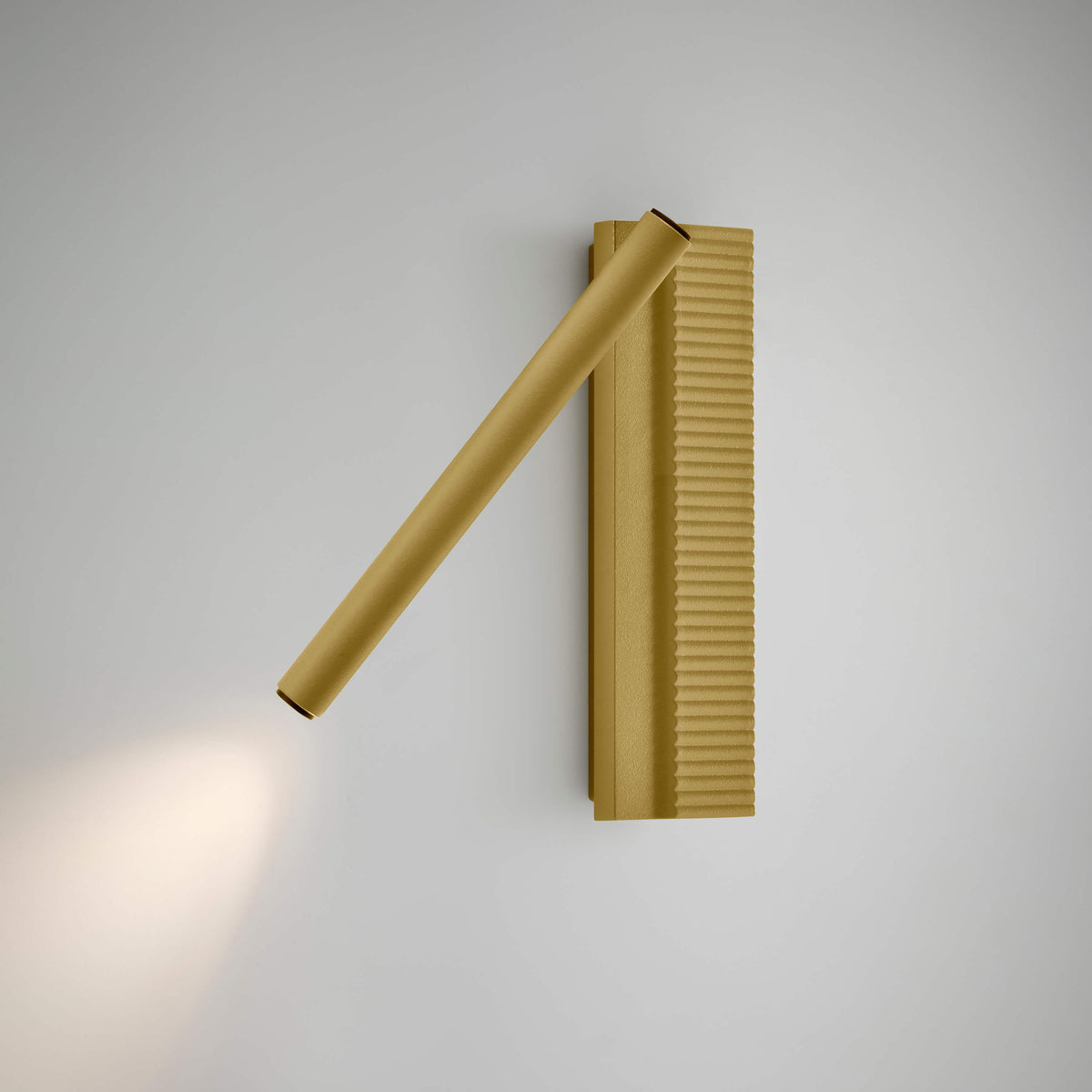 Bover Arid A/02 - Left Wandleuchte – Sandgelb