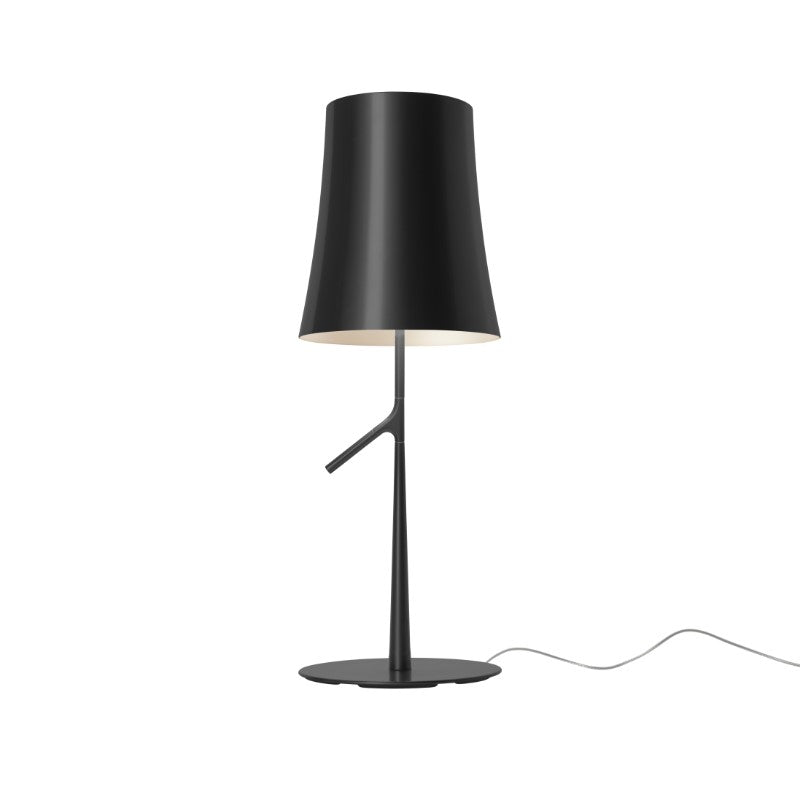 Foscarini Birdie Tischleuchte – Grande, Graphit, Ein/Aus