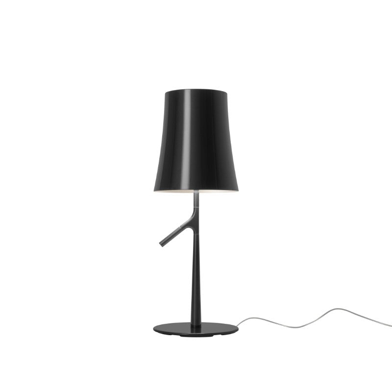 Foscarini Birdie Tischleuchte – Piccola, Graphit, Ein/Aus