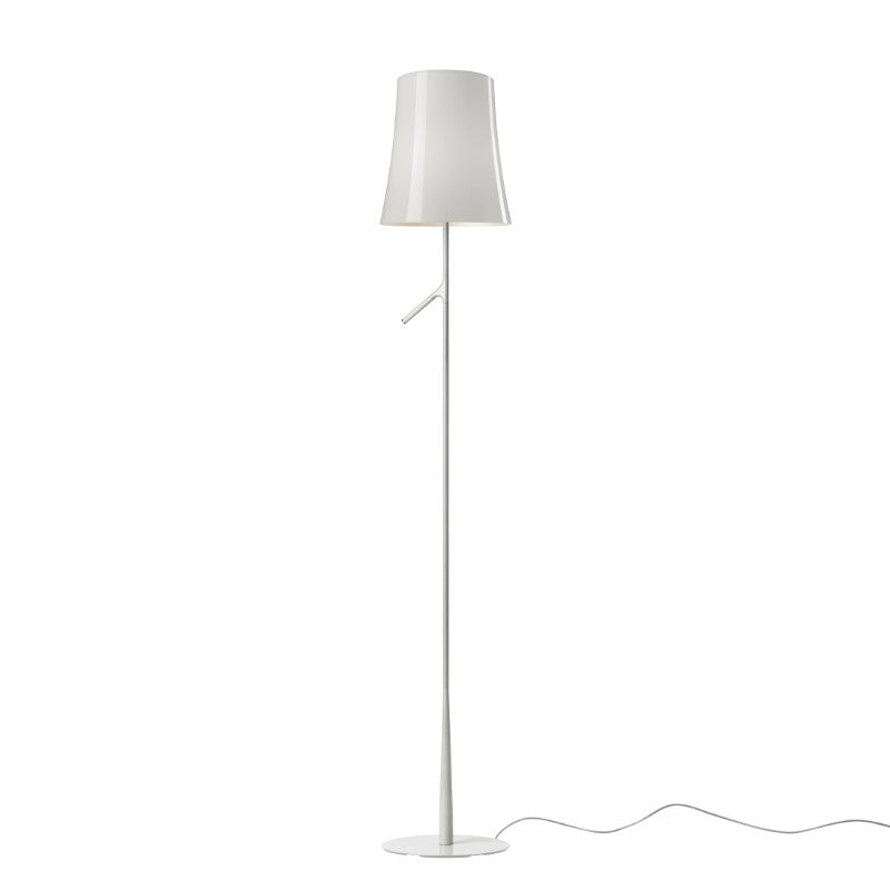 Foscarini Birdie Leseleuchte – Grau/Weiß, LED