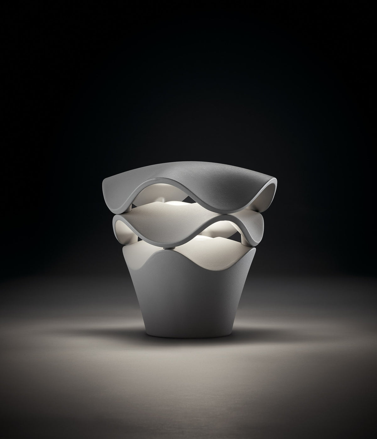 Bover Cornet B/27 Pollerleuchte – Stein Grau