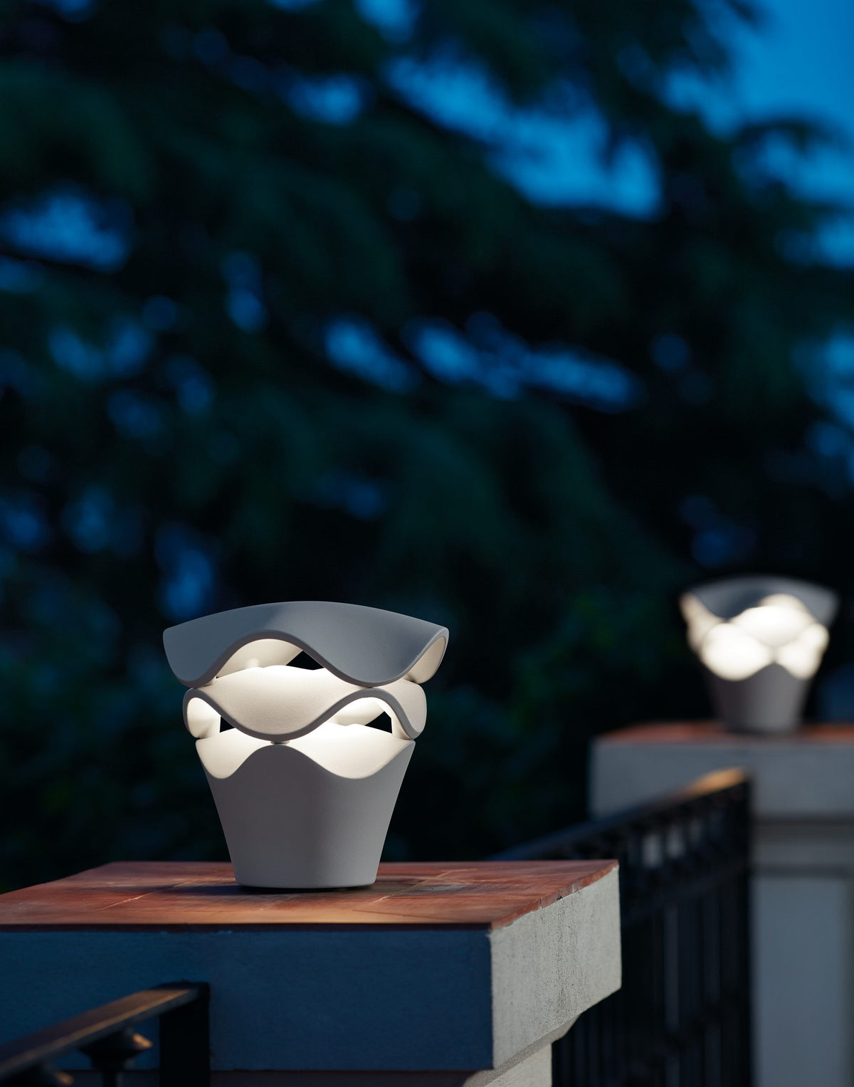 Bover Cornet B/27 Pollerleuchte – Ambiente