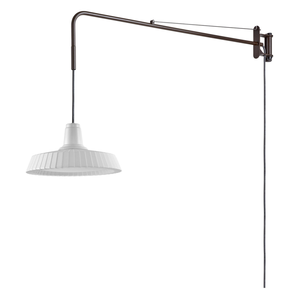 Bover Marietta 32 A/98 Außen-Wandleuchte – Weiß