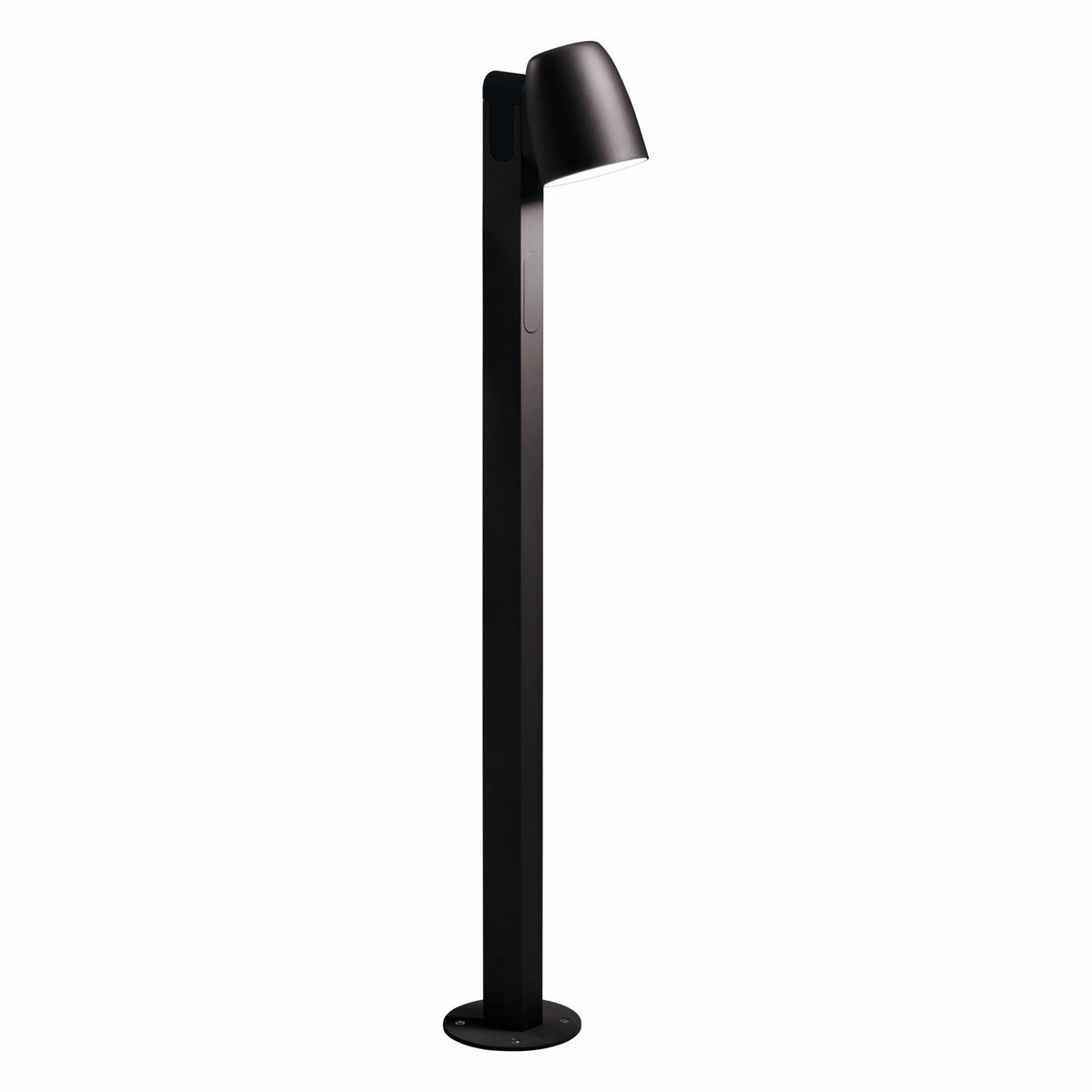 Bover Nut B/90 Pollerleuchte – Textured Graphitbraun