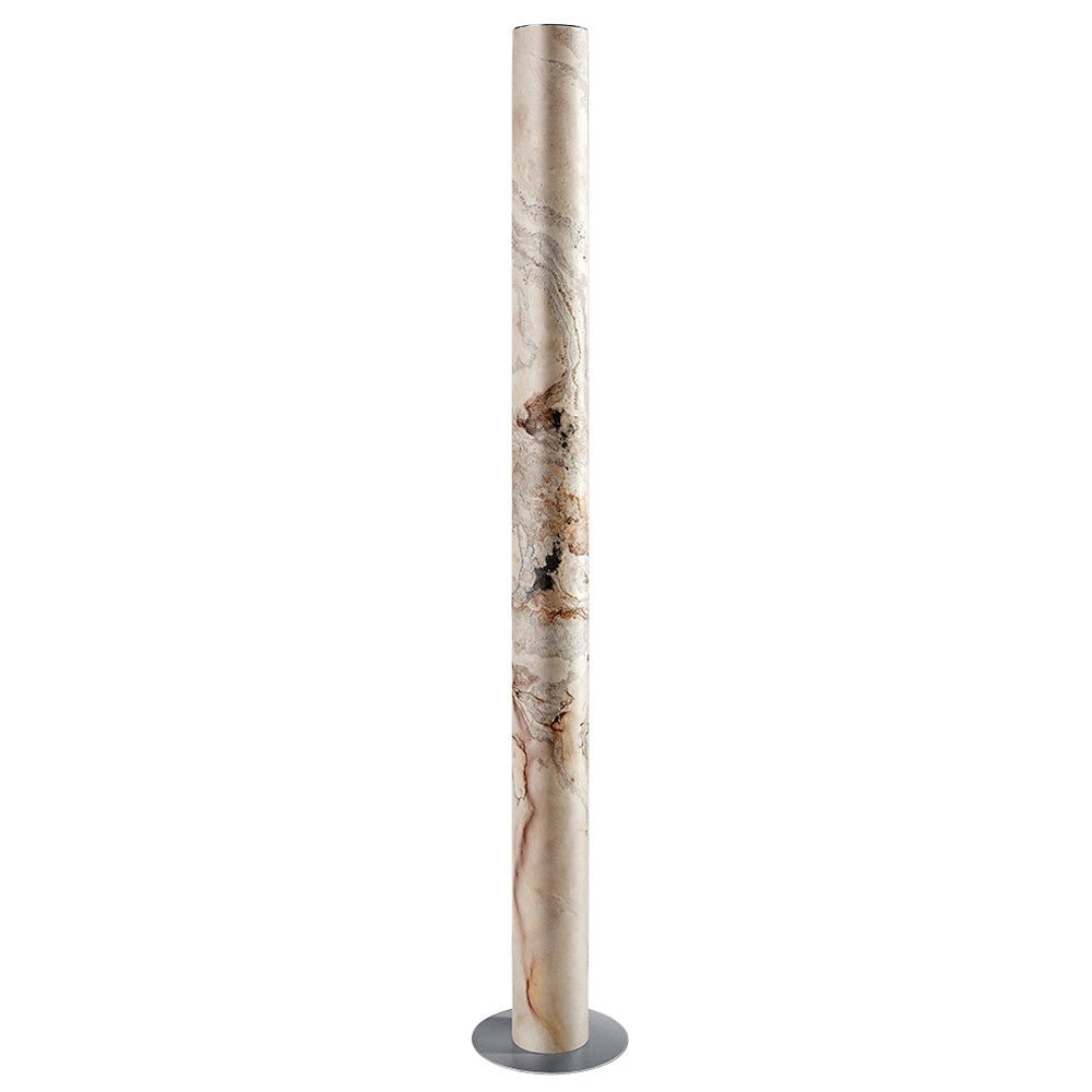 Columna Stehlampe Stein Weißperle - Stehleuchte - Leuchtnatur
