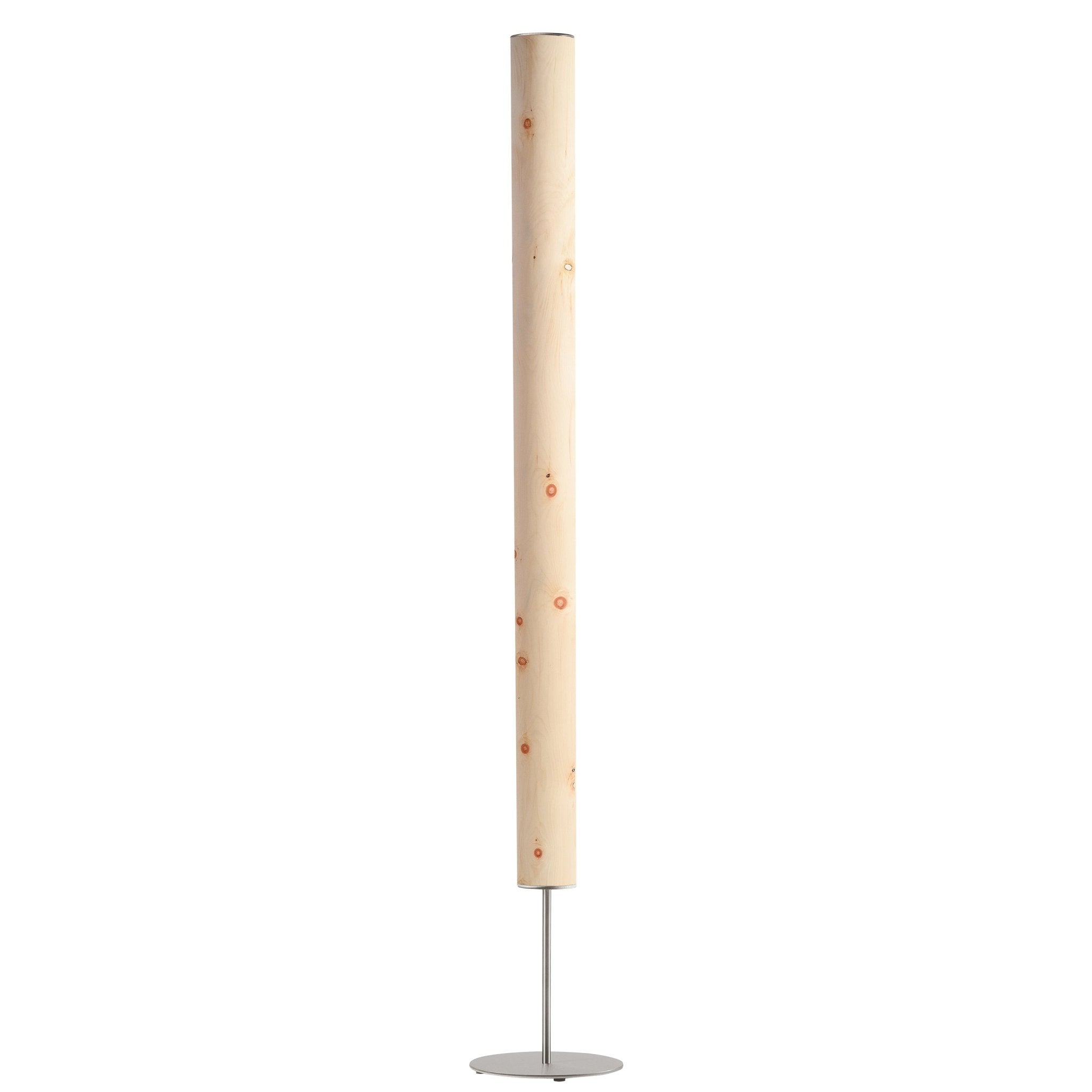 Columna Stehlampe Zirbe mit Stab - Stehleuchte - Leuchtnatur