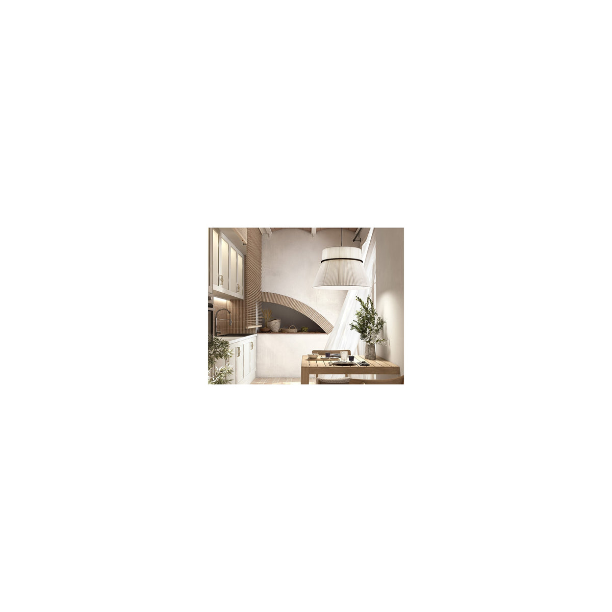 Bover Folie S/60 Pendelleuchte – Ansicht 2