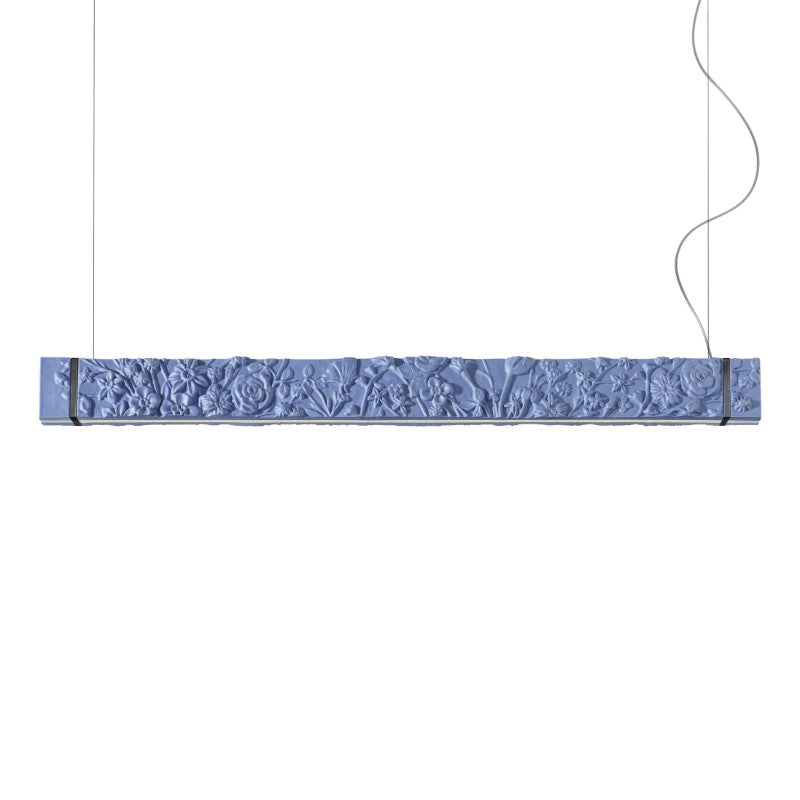 Foscarini Fregio Pendelleuchte – Hellblau matt