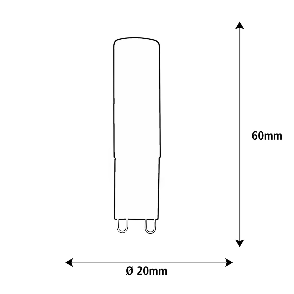 SEGULA LED G9 Stift 24V klar – G9, 3 W, 2.200 K, dimmbar – Produktansicht 2