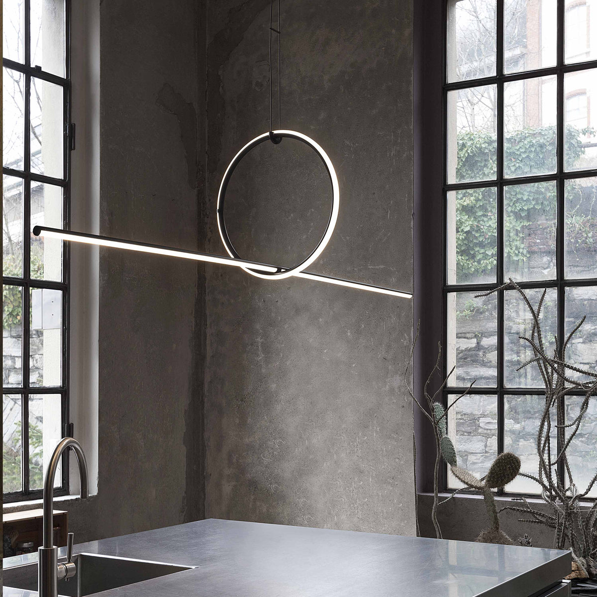 Flos Arrangements Line Pendelleuchte – Ansicht 1