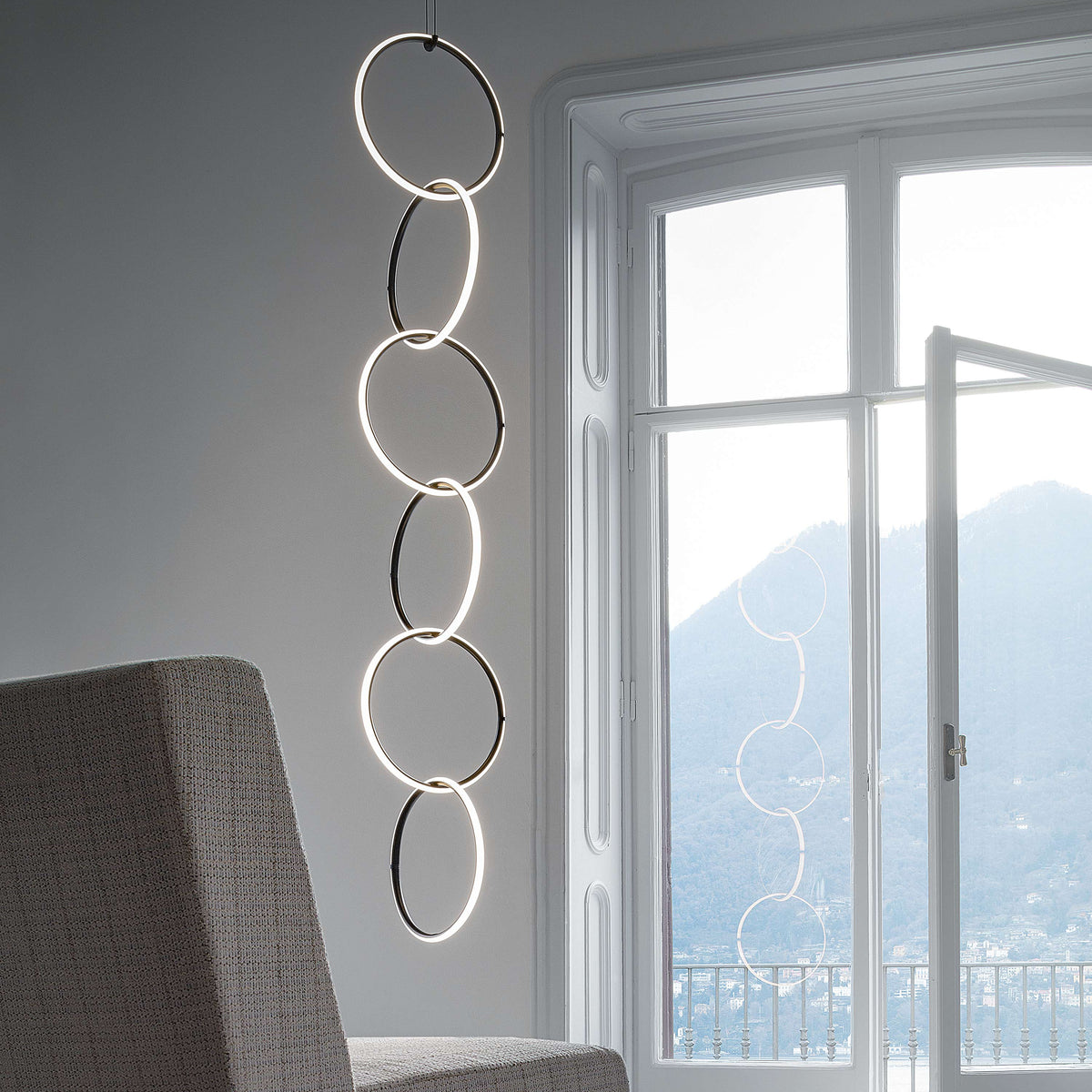 Flos Arrangements Round Small Pendelleuchte – Ansicht 1