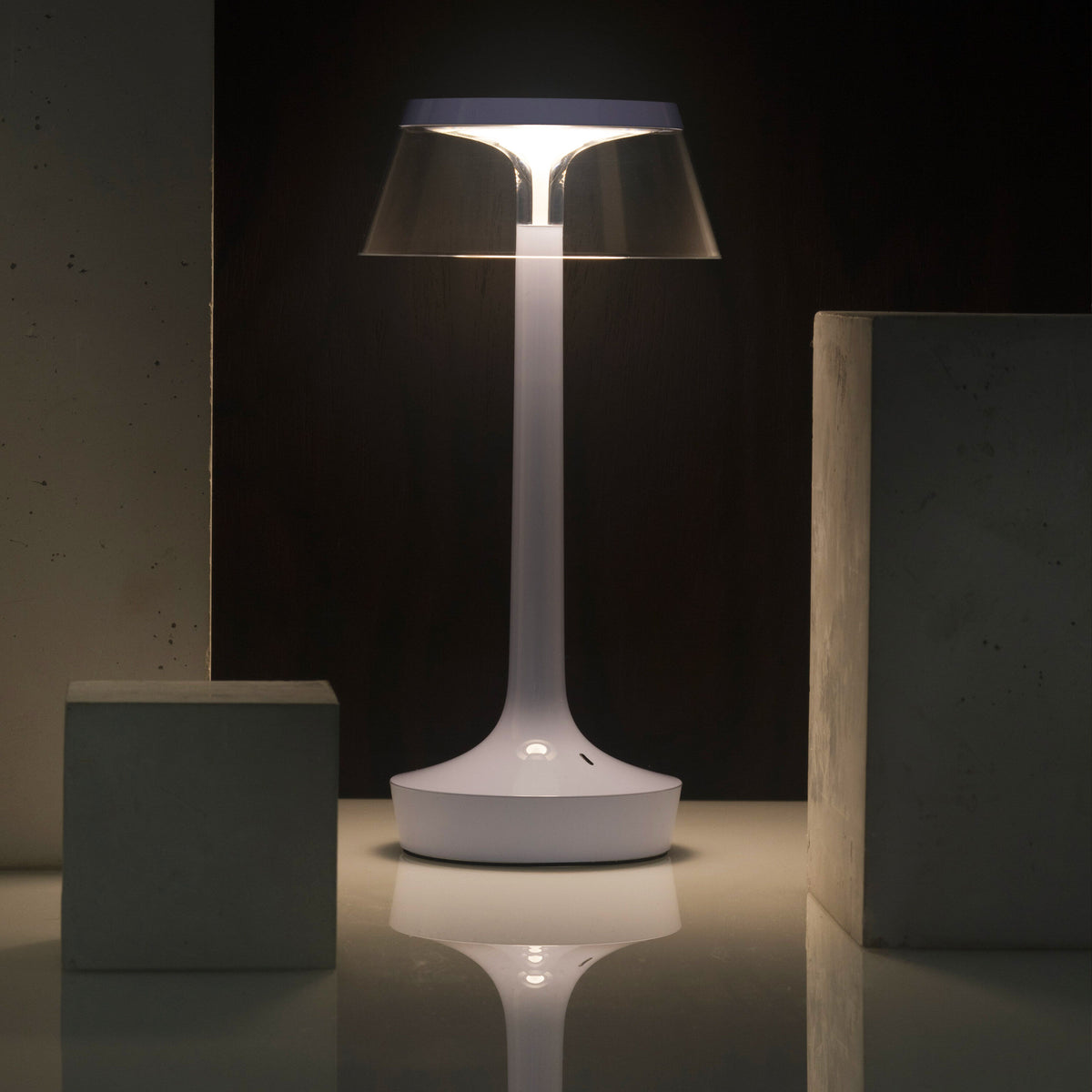 Flos Bon Jour Unplugged Akku-Tischleuchte