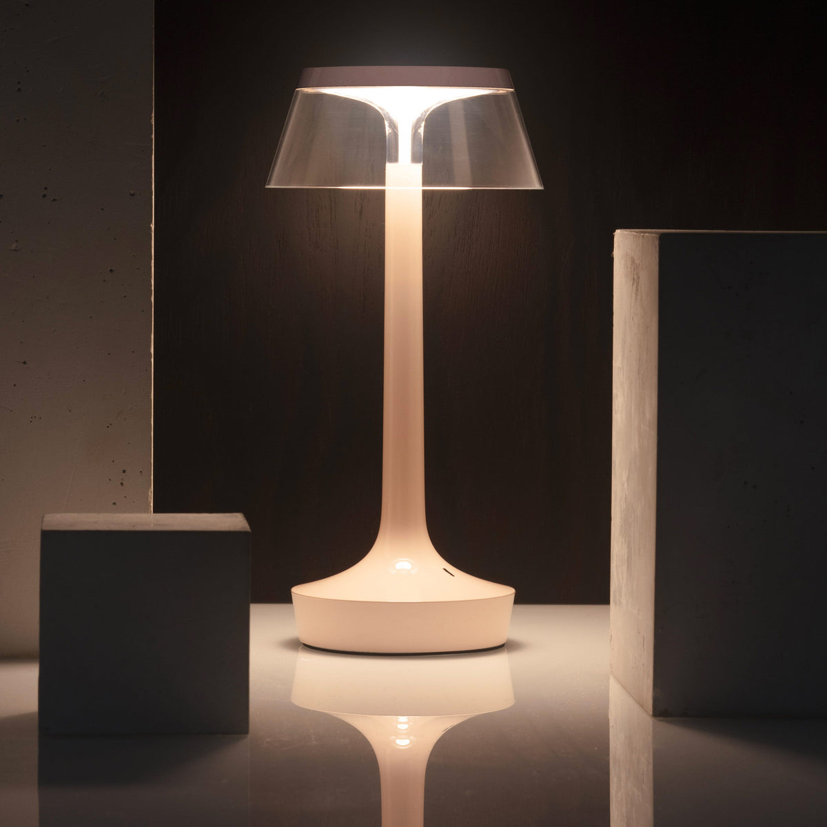 Flos Bon Jour Unplugged Akku-Tischleuchte