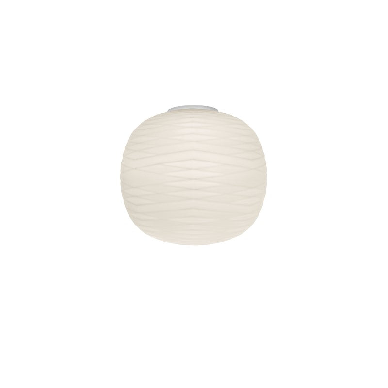 Foscarini Gem Semi Wandleuchte – Weiß
