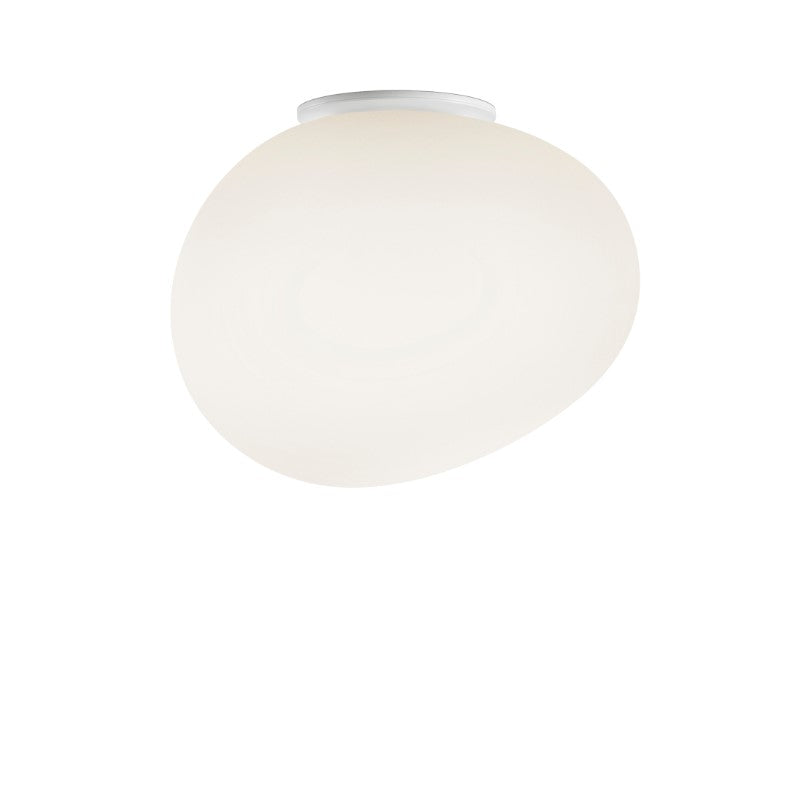 Foscarini Gregg Wand-/Deckenleuchte – Media, Weiß, Standard