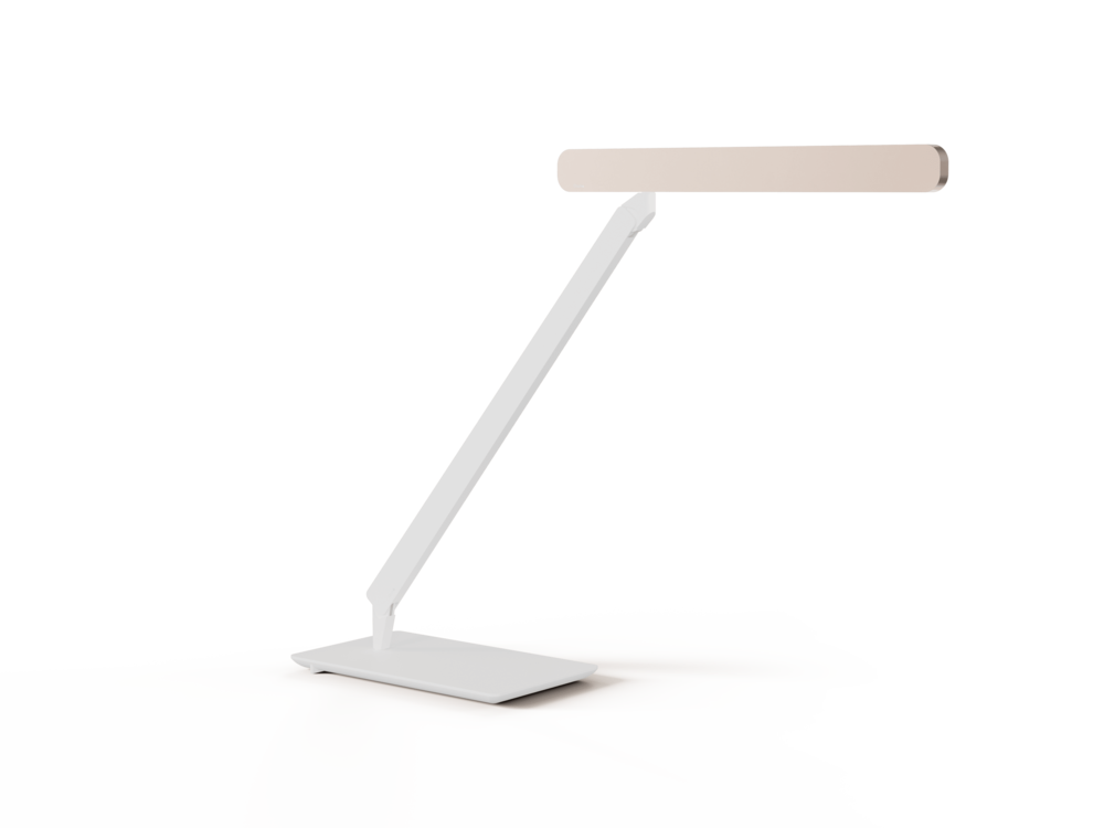Occhio Taglio tavolo Tischleuchte – taglio tavolo matt gold matt white