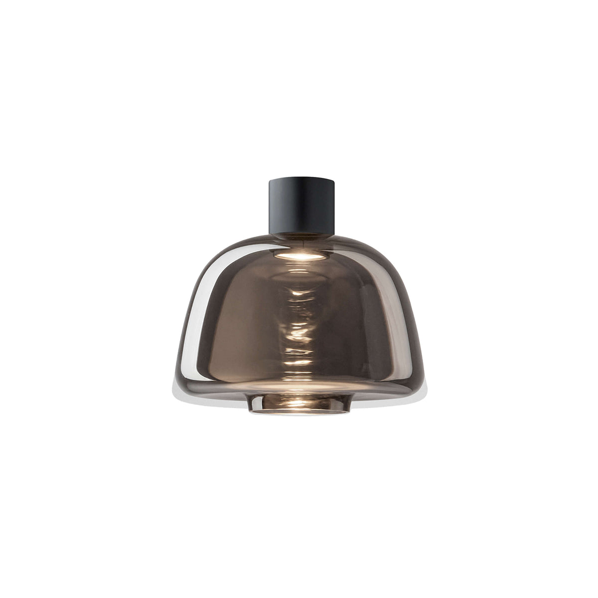 Bover Intrack Schirme – Glas Drep Smoked Spiegel
