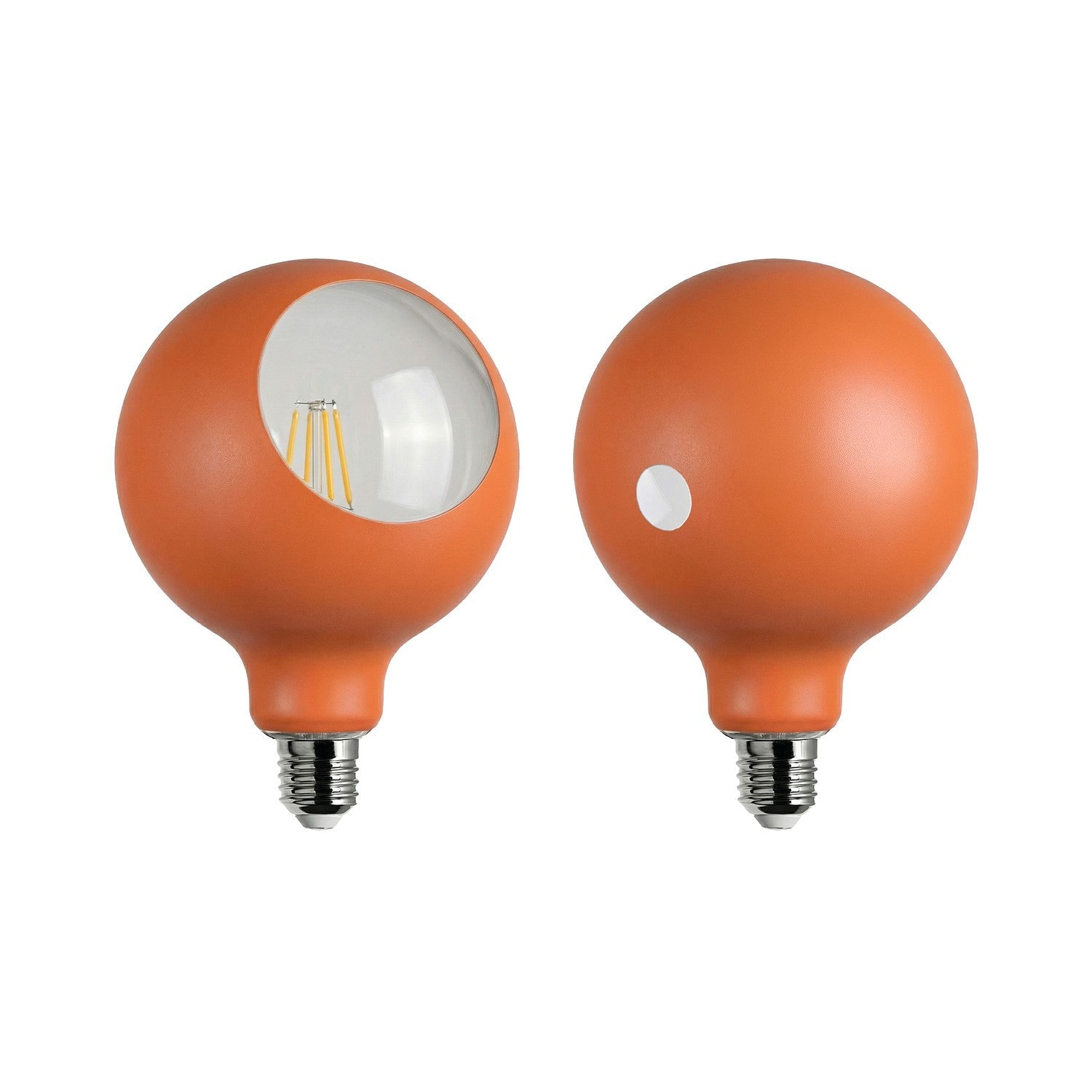 LED-Glühbirne Camo G125 4,8W 806Lm E27 2700K dimmbar – Orange – Produktansicht 1