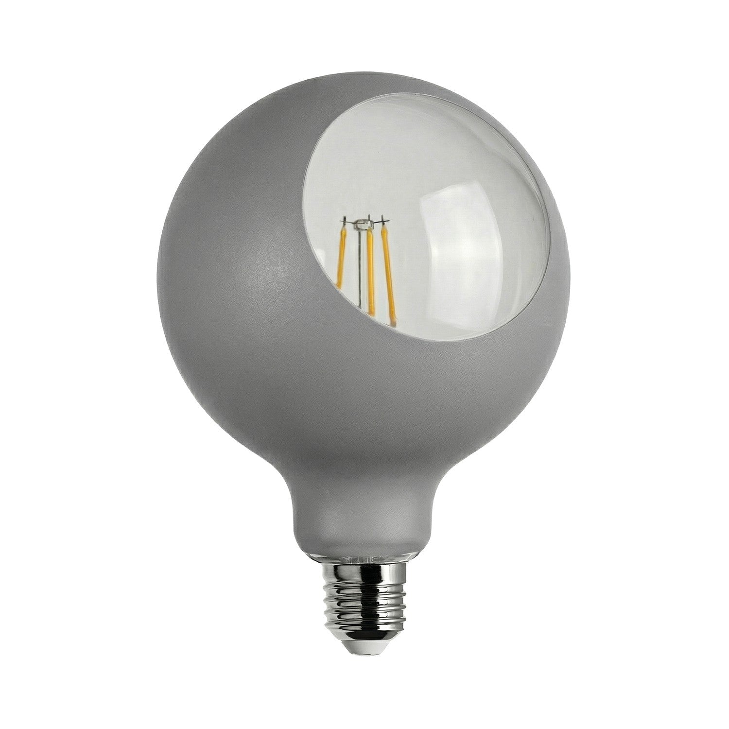 LED-Glühbirne Camo G125 4,8W 806Lm E27 2700K dimmbar – Grau – Hauptbild