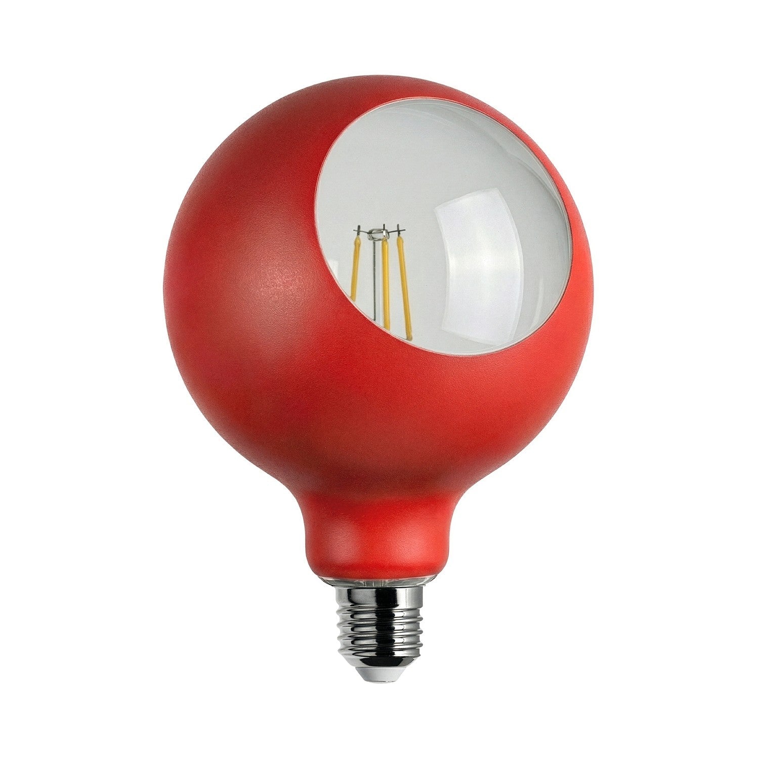 LED-Glühbirne Camo G125 4,8 W 806 lm E27 2700K Dimmbar - Rot – Hauptbild
