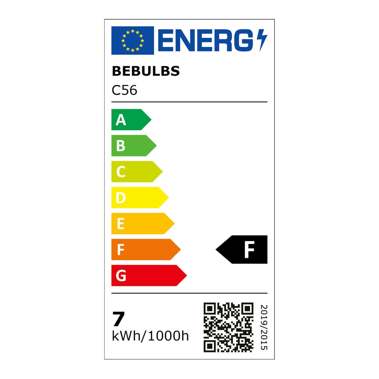 LED-Lampe Gold Carbon Line Vertikalfaden Globo G125 7W 640Lm E27 2700K Dimmbar – C56 – Produktansicht 6