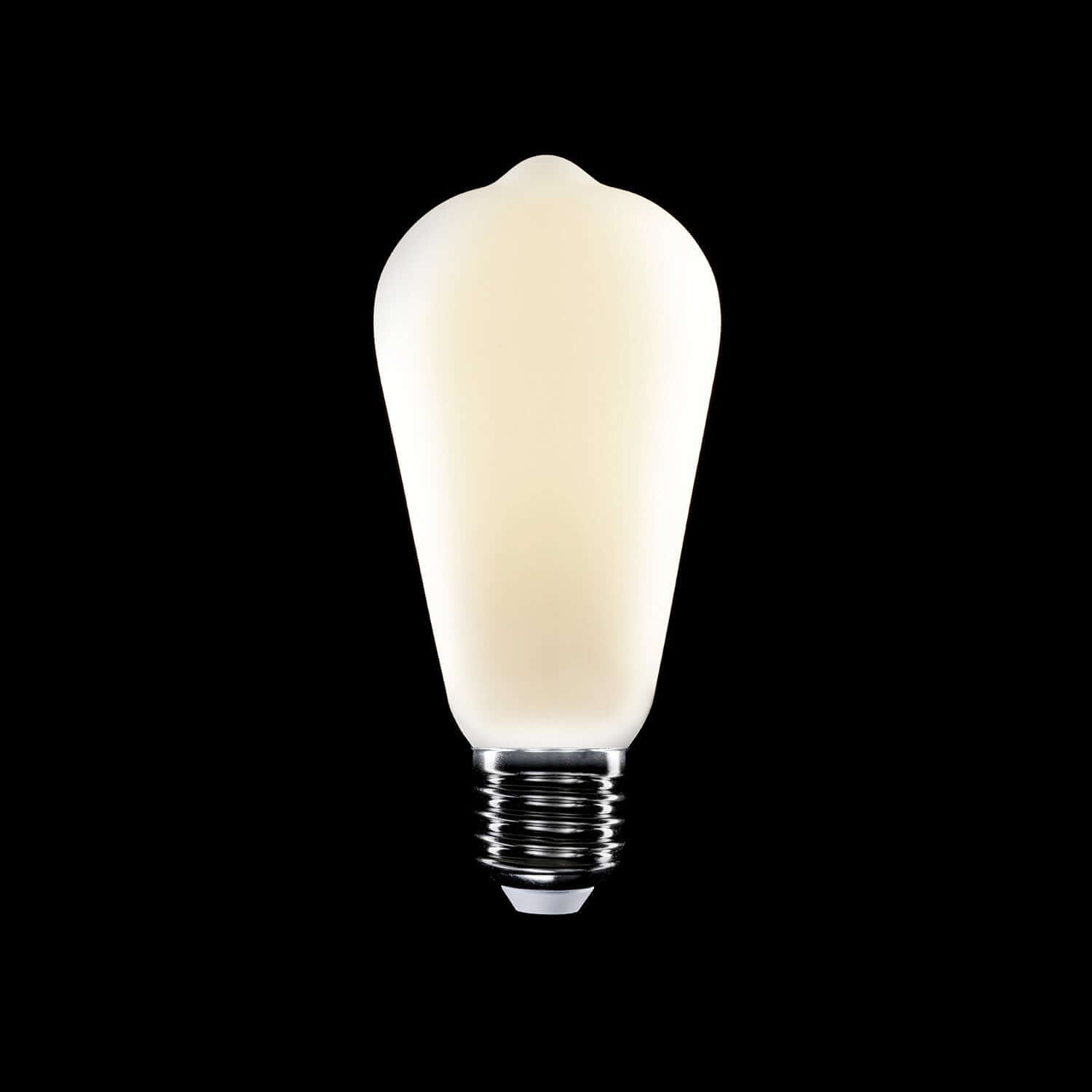 LED-Glühbirne Porzellan-Effekt CRI 95 ST64 7 W 640 lm E27 2700K dimmbar – P02 – Produktansicht 1