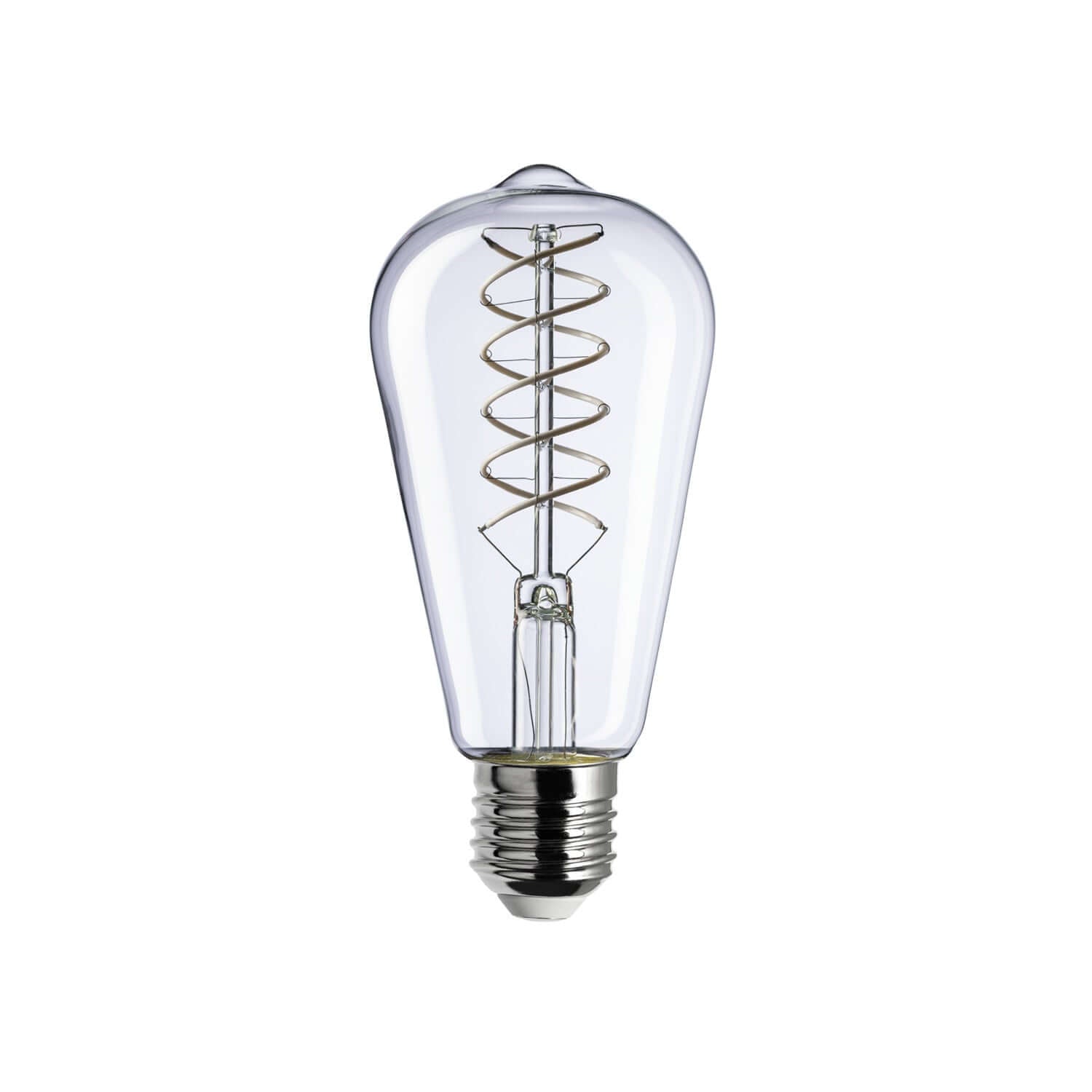 LED-Filamentlampe Weiß Edison ST64 5,9W 500Lm E27 2700K Dimmbarkeit – W02 – Hauptbild