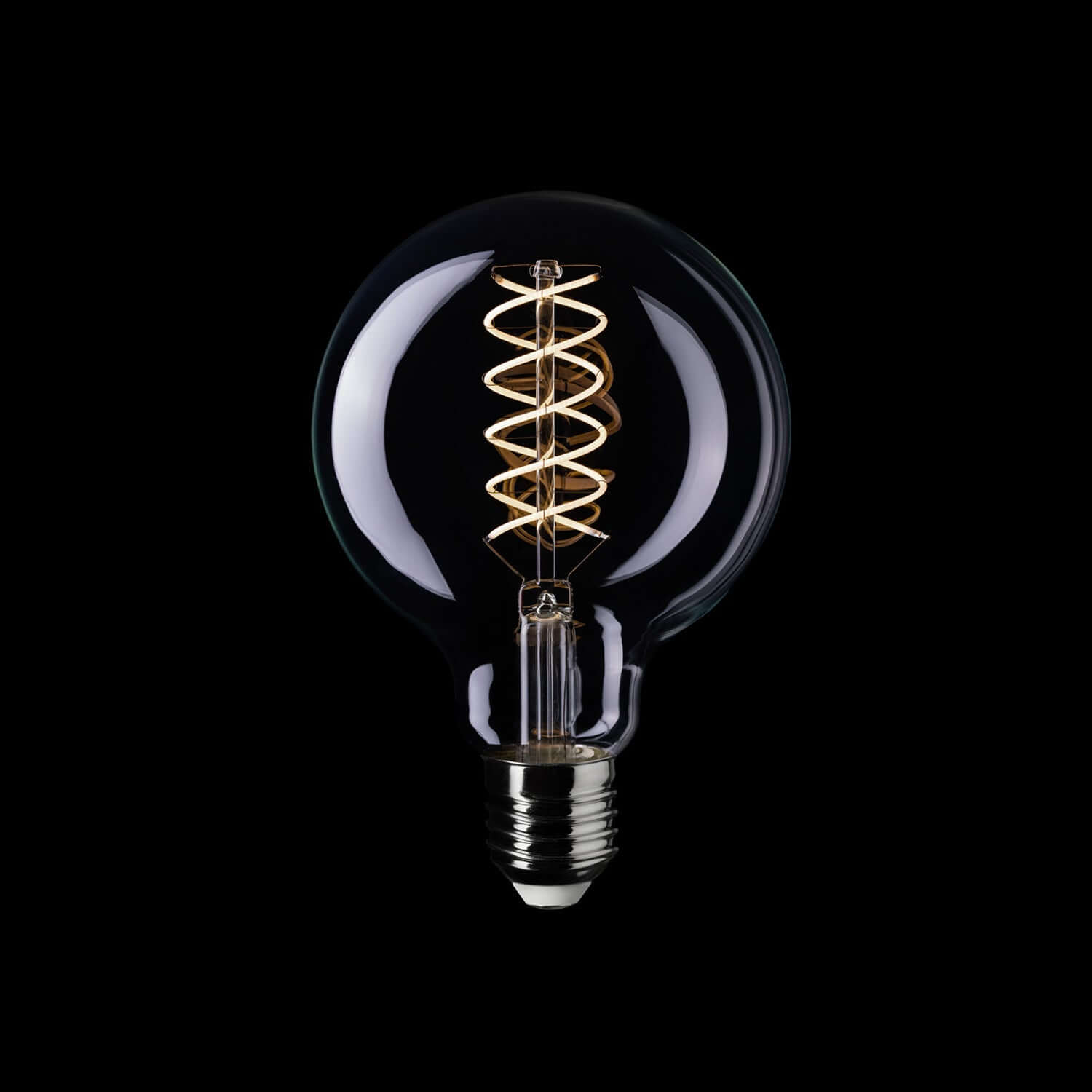 LED-Glühbirne Filament Weiß Globe G95 5,9W 500Lm E27 2700K Dimmbarkeit - W03 – Produktansicht 1