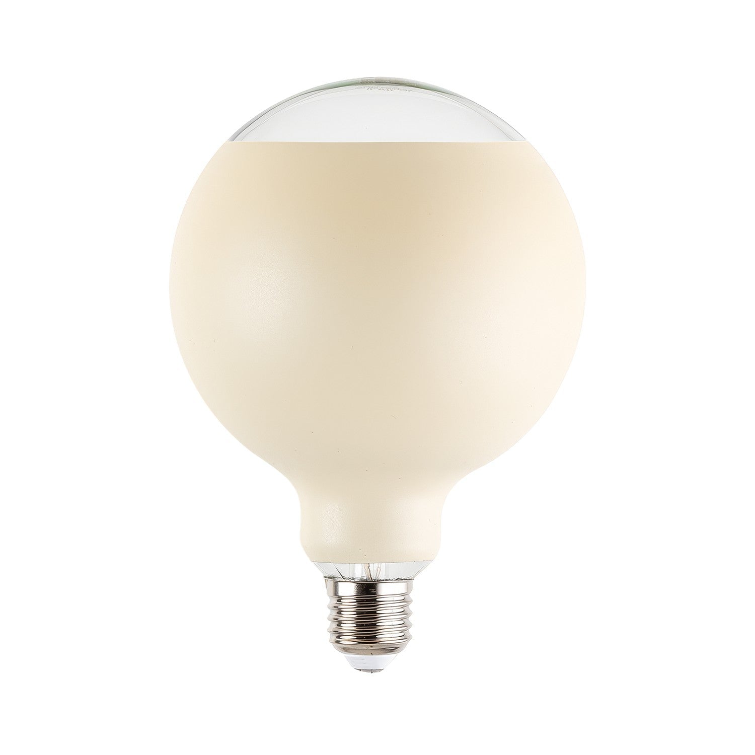 Glühbirne LED Lucia G125 4,8W 806Lm E27 2700K dimmbar - Creme – Hauptbild