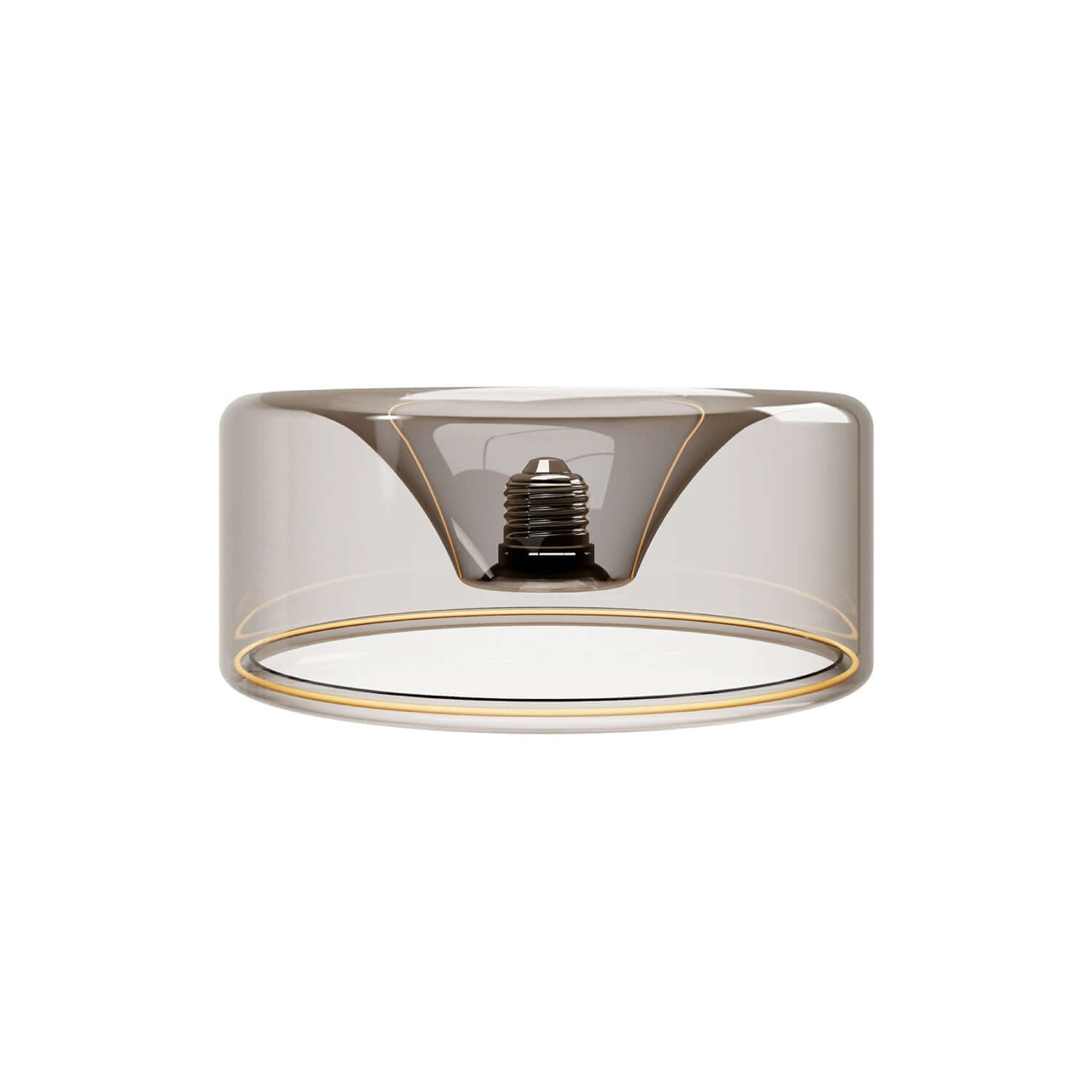 LED-Glühbirne Smoky Ghost Line Recessed Donut 195x83 6W 380Lm E27 1900K dimmbar – G12 – Hauptbild