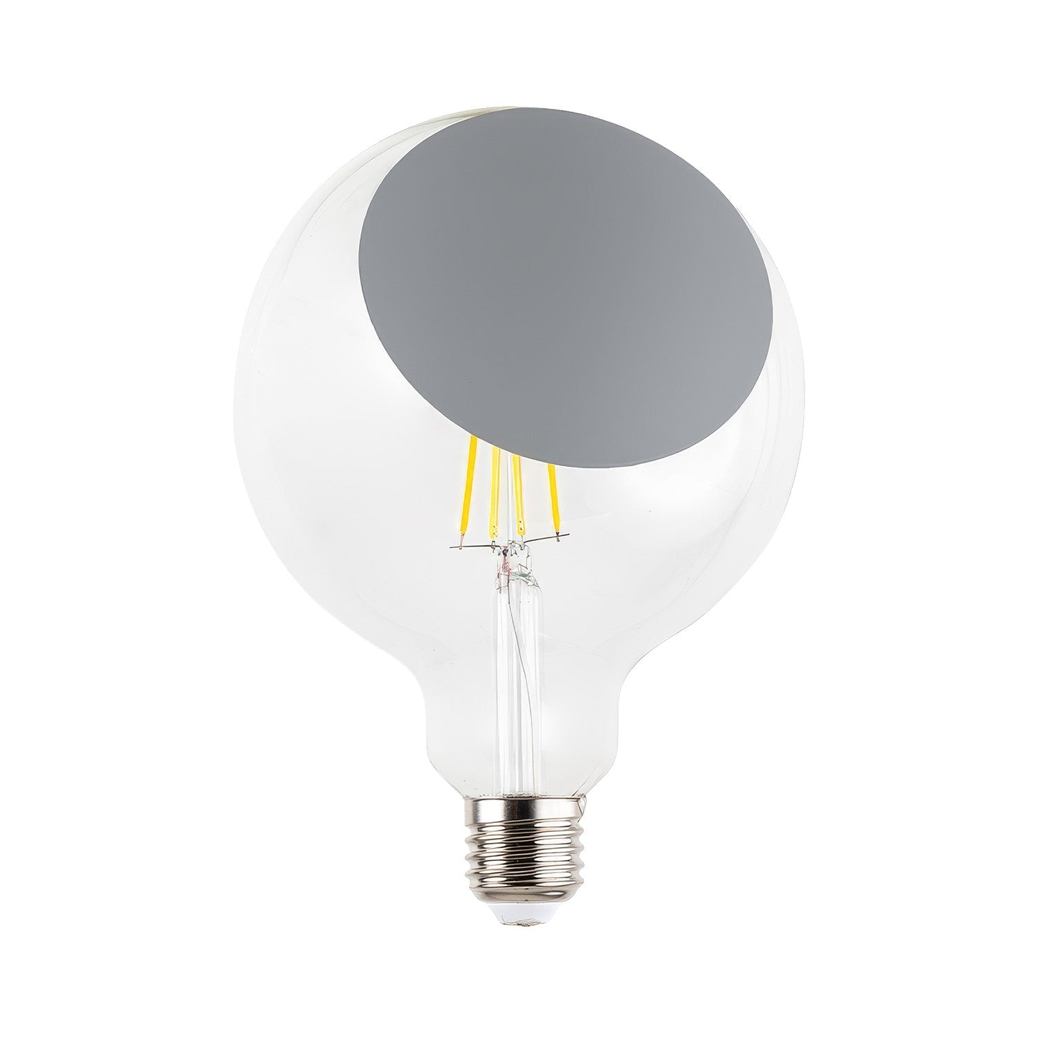 Glühbirne LED Sofia G125 4,8W 806Lm E27 2700K dimmbar - Grau – Hauptbild