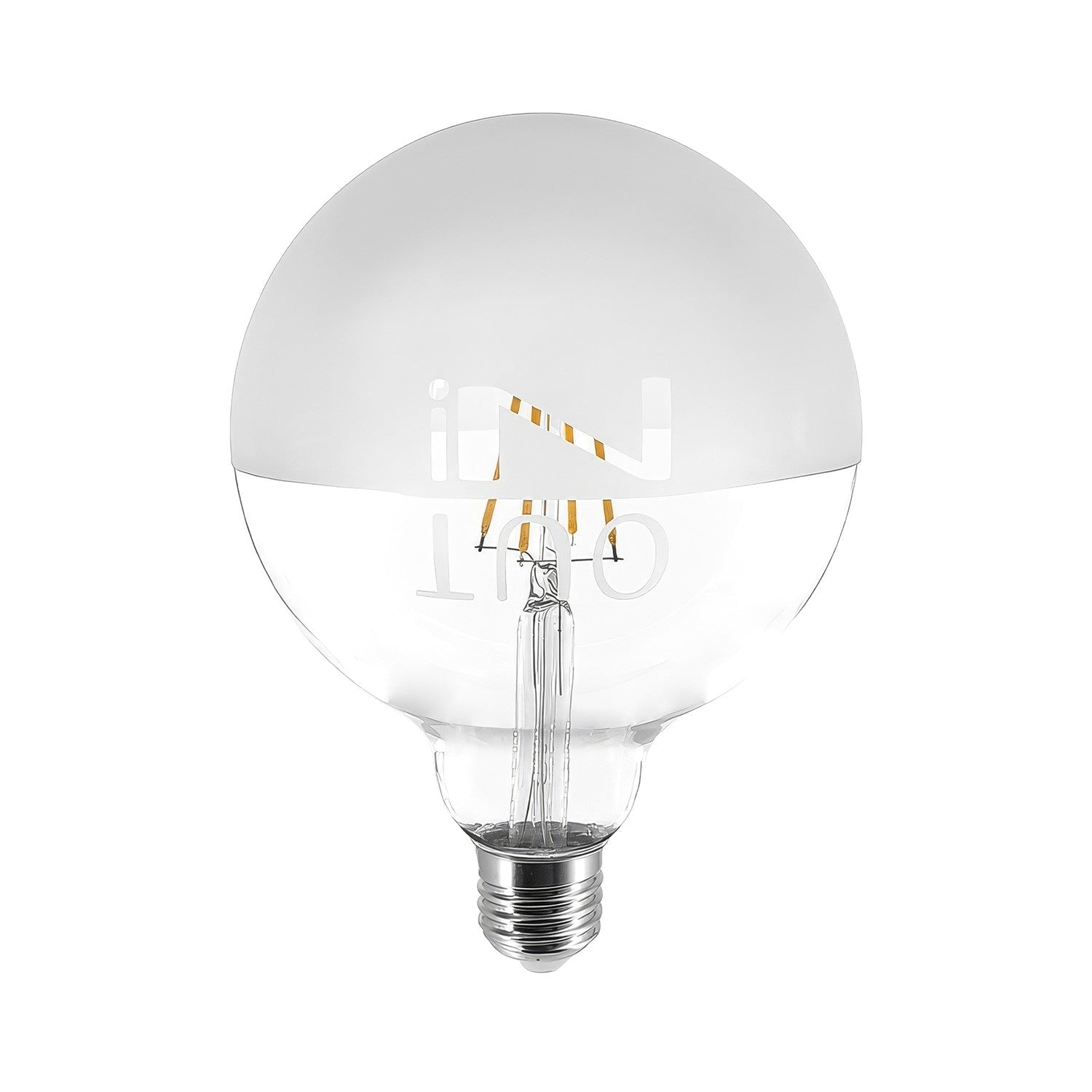 Glühbirne LED Tattoo „In&Out“ G125 4,5W 470Lm E27 2700K dimmbar – Hauptbild