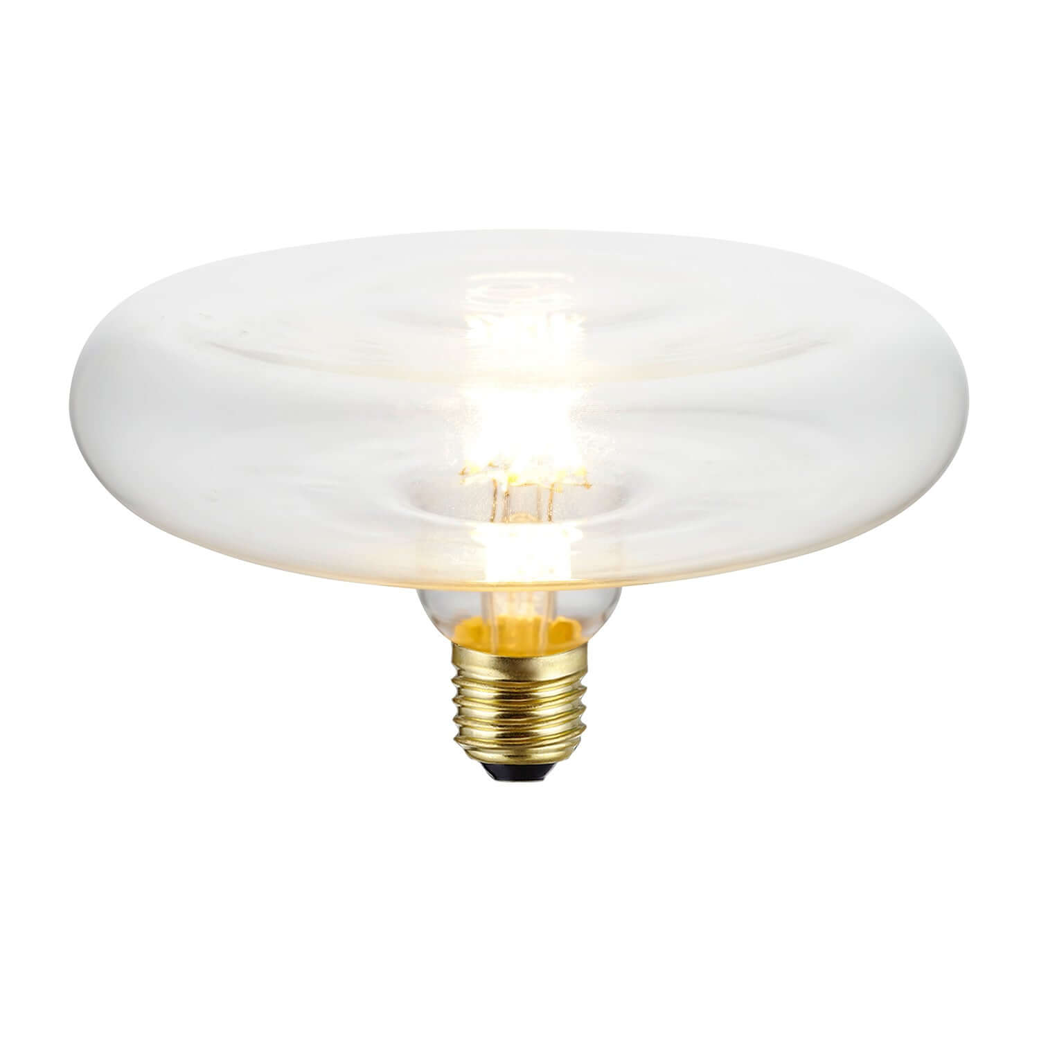 LED-Lampe Transparent DASH D170, gedrehtes Filament 6W 610Lm E27 2700K dimmbar – Produktansicht 1