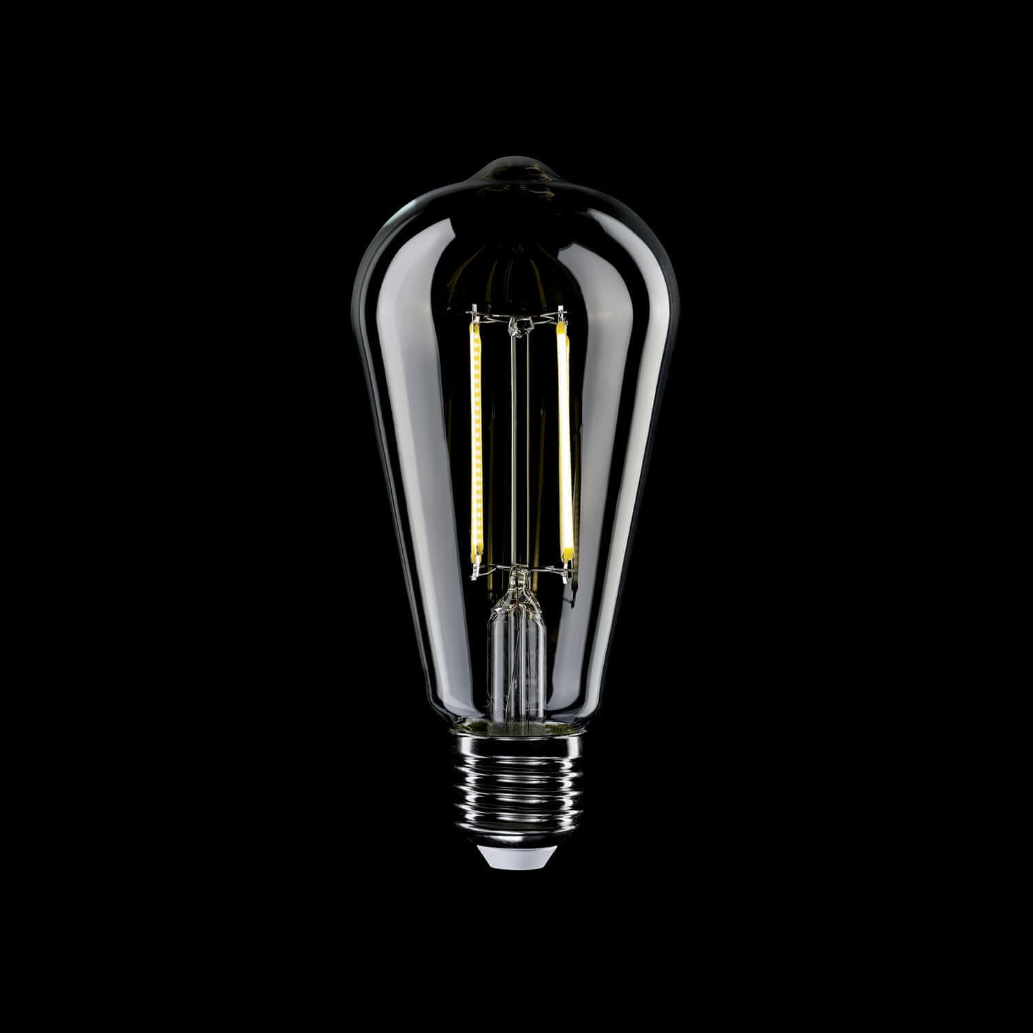 LED-Lampe Transparent Edison ST64 7W 806Lm E27 3500K Dimmbar – N02 – Produktansicht 1