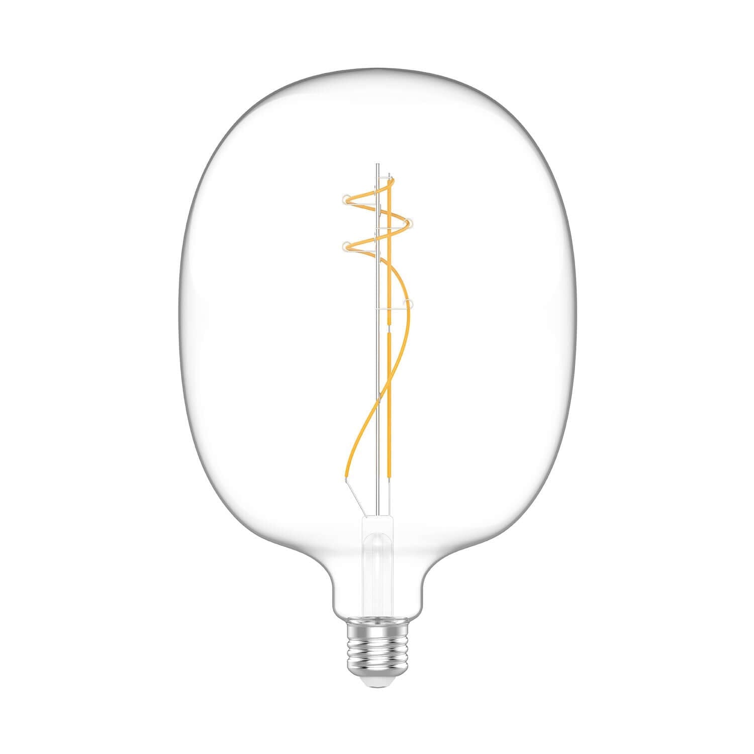 LED-Leuchtmittel Transparent Oval 170 11W 1210Lm E27 2700K Dimmbarkeit – H01 – Hauptbild