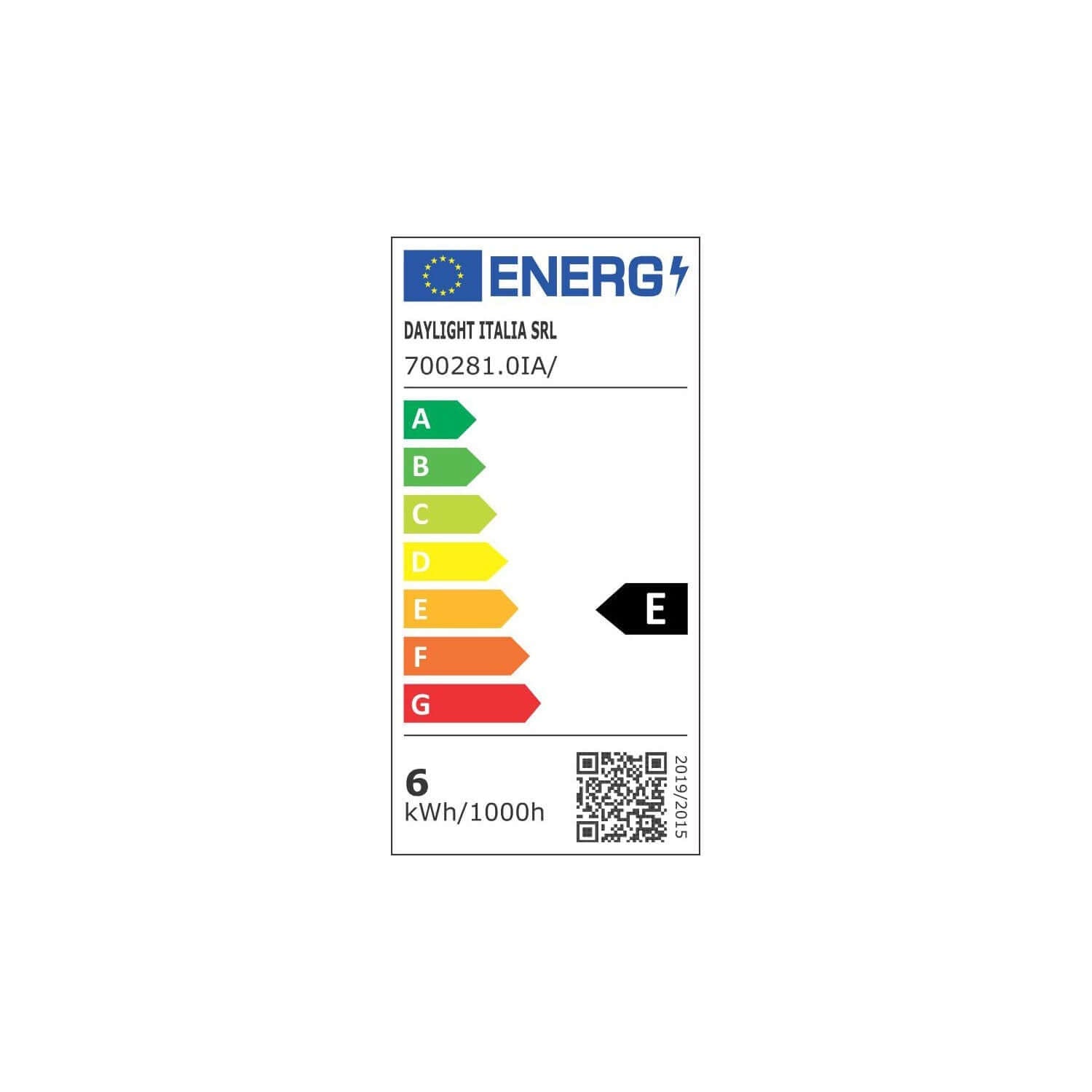 LED-Lampe Transparent Tiche Crystal Line 6W 600Lm E27 2700K Dimmbar – Produktansicht 1