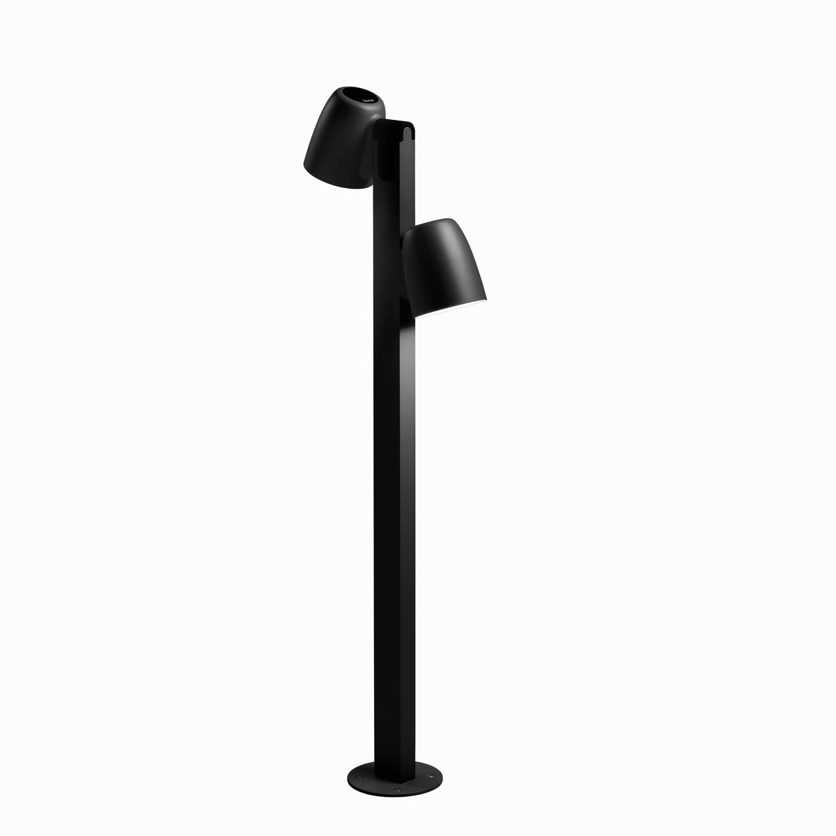 Bover Nut B/90/2L Pollerleuchte – Textured Schwarz