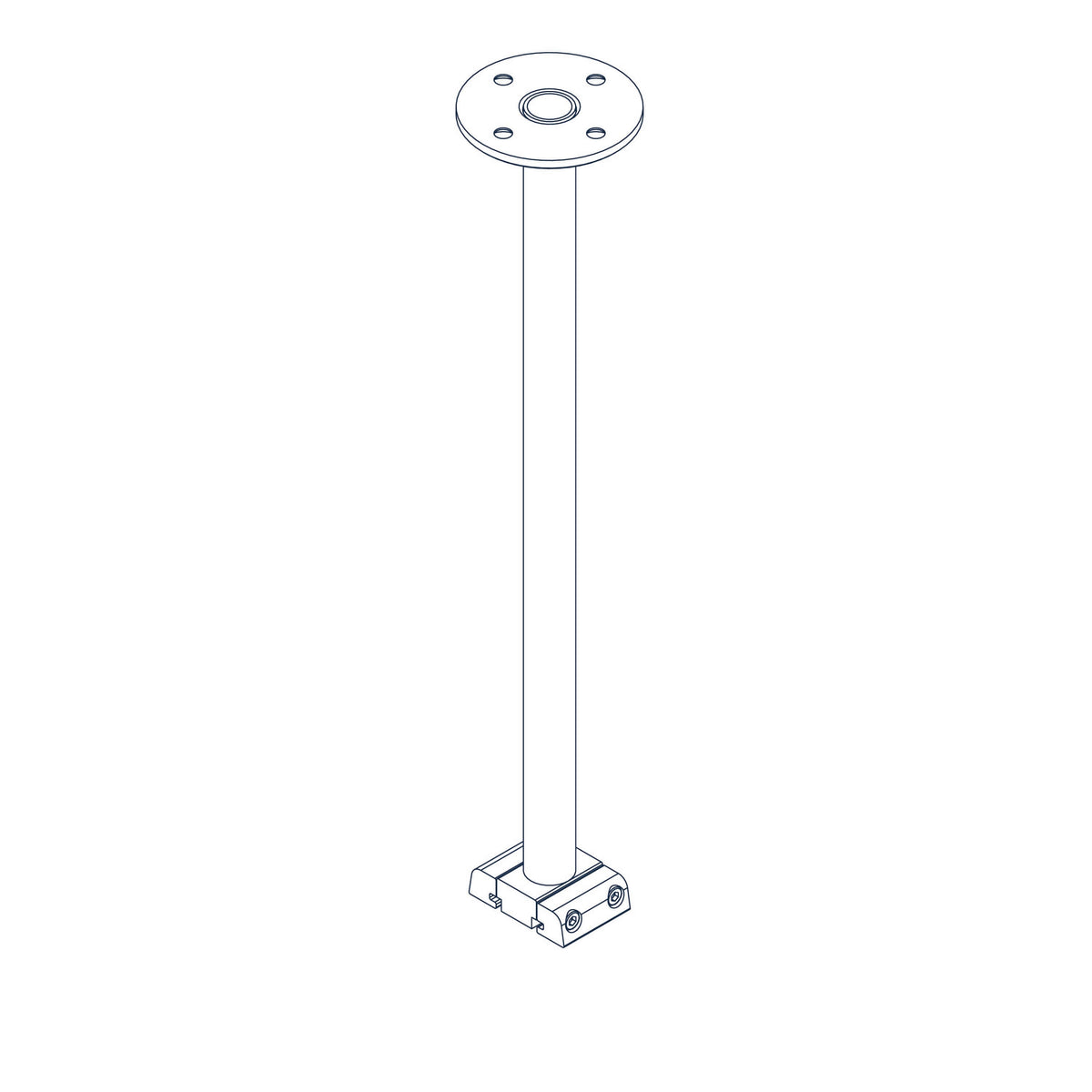 Bover Outrack Befestigung – Rigid Befestigung 50 cm
