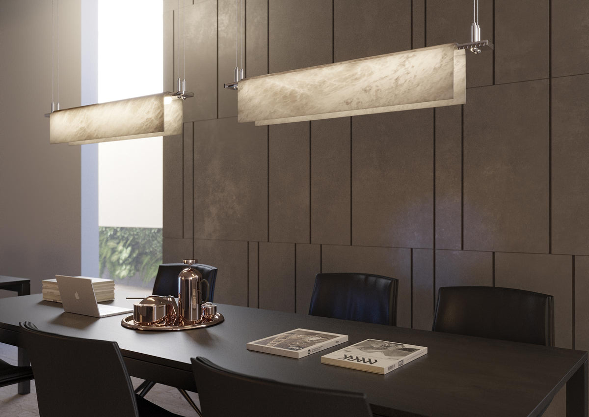United Alabaster Loft Pendelleuchte – Ansicht 1