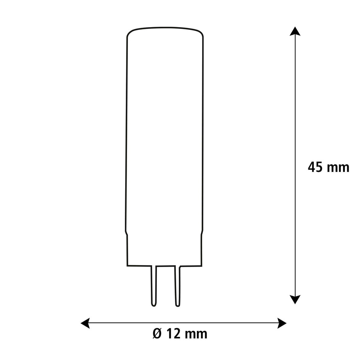 SEGULA LED G4 Stift klar – G4, 2,5 W, 2.200 K, dimmbar – Produktansicht 2