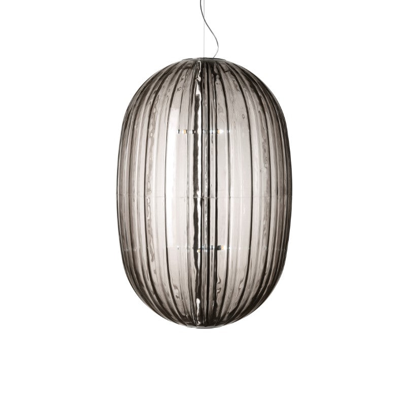 Foscarini Plass Pendelleuchte – Media 2-flammig, Grau, Standard